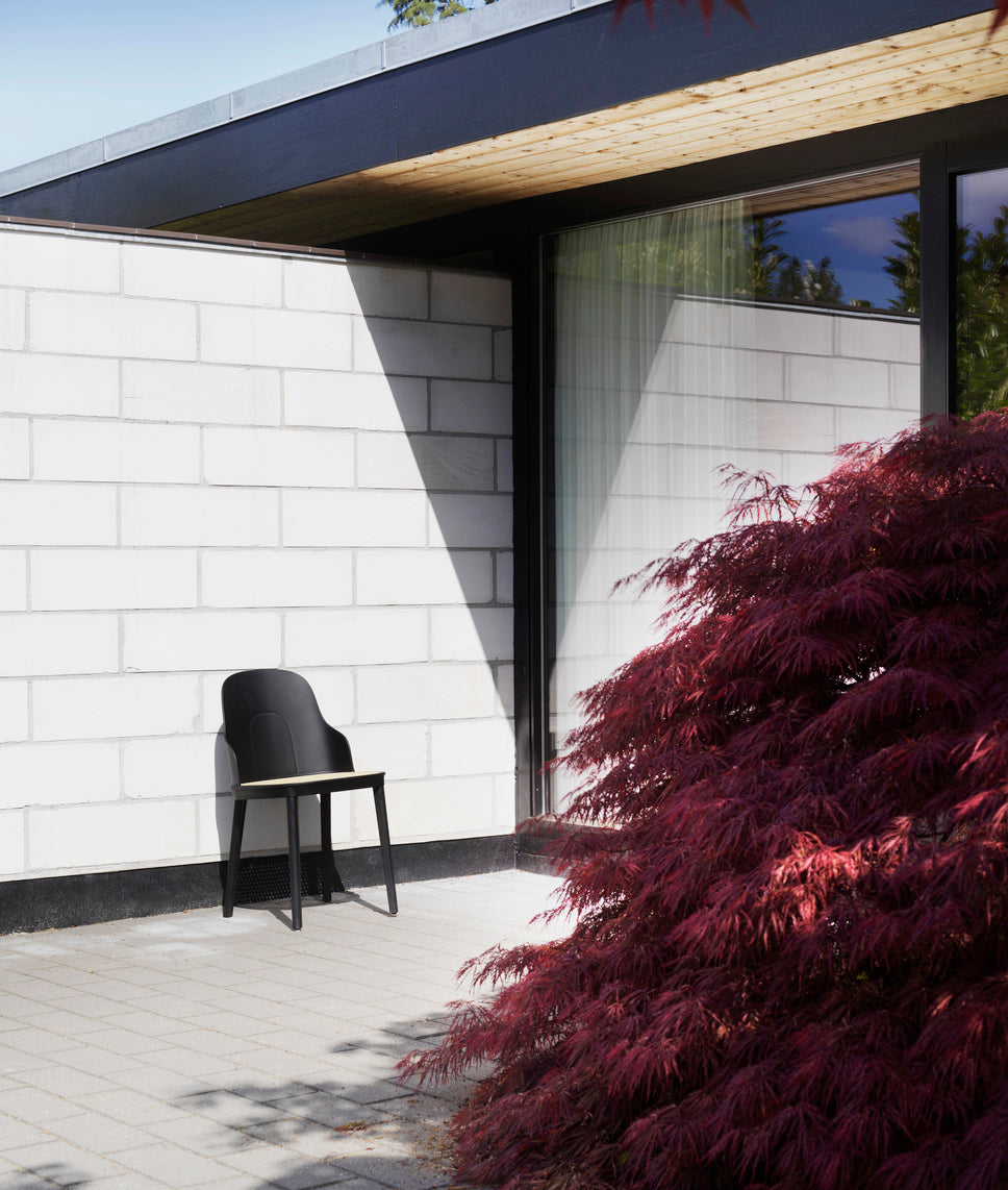 Židle ALLEZ PP bílá s ratanem