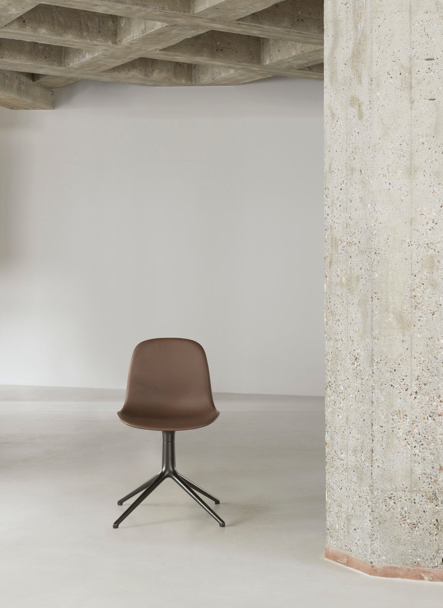 4l Blue Form Office chair with a black base