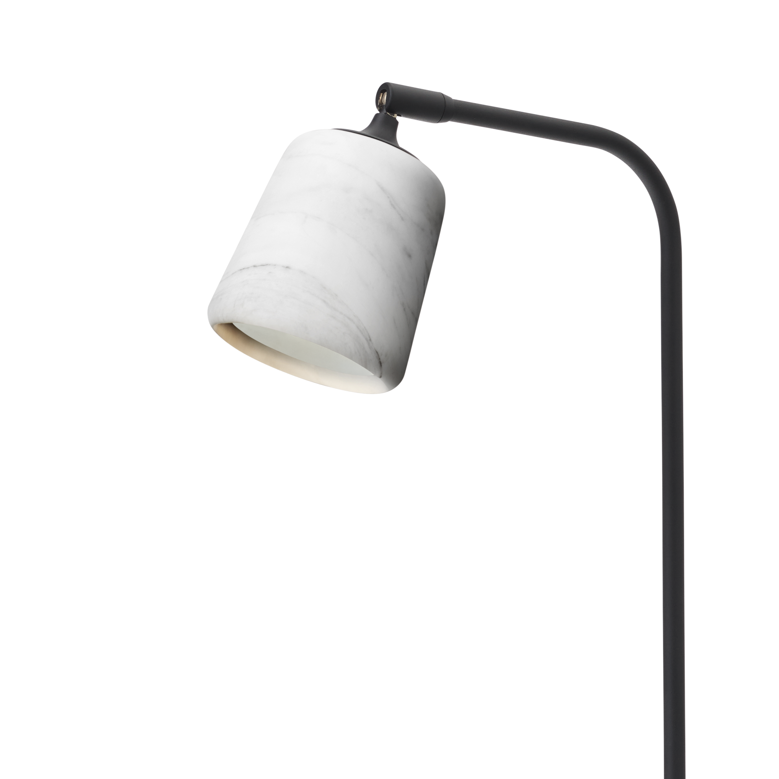 Stojací lampa MATERIÁL bílý mramor