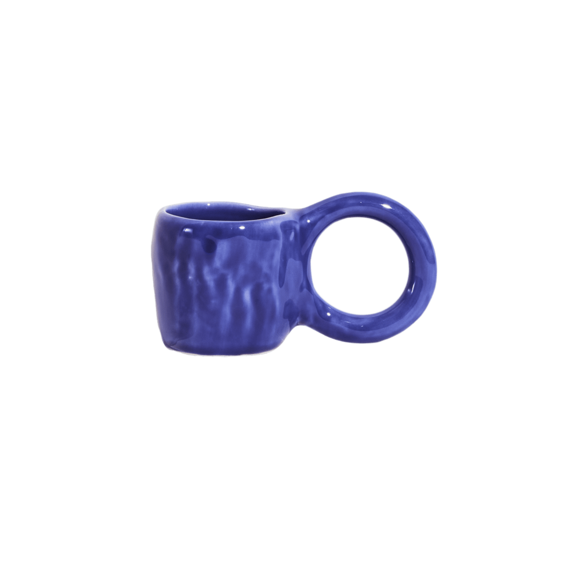 Sada šálků na espresso DONUT modrá