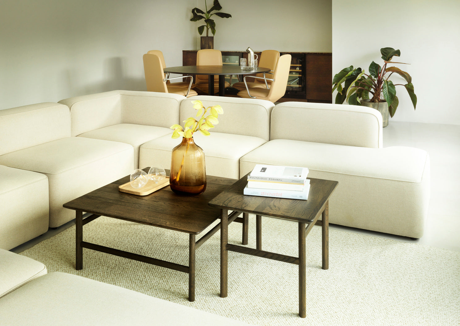 Konferenční stolek GROW tmavý dub