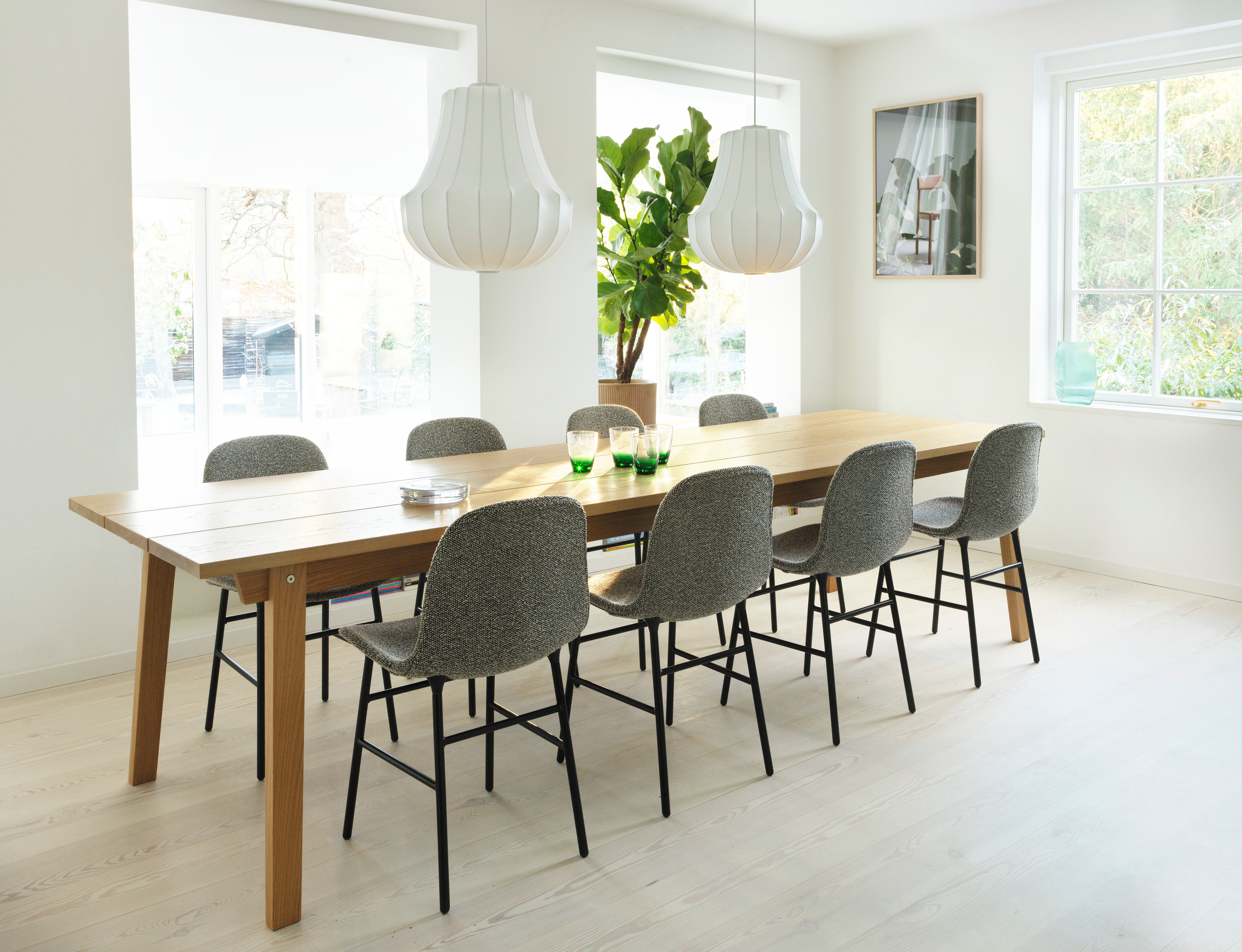 PHANTOM SMALL white pendant lamp