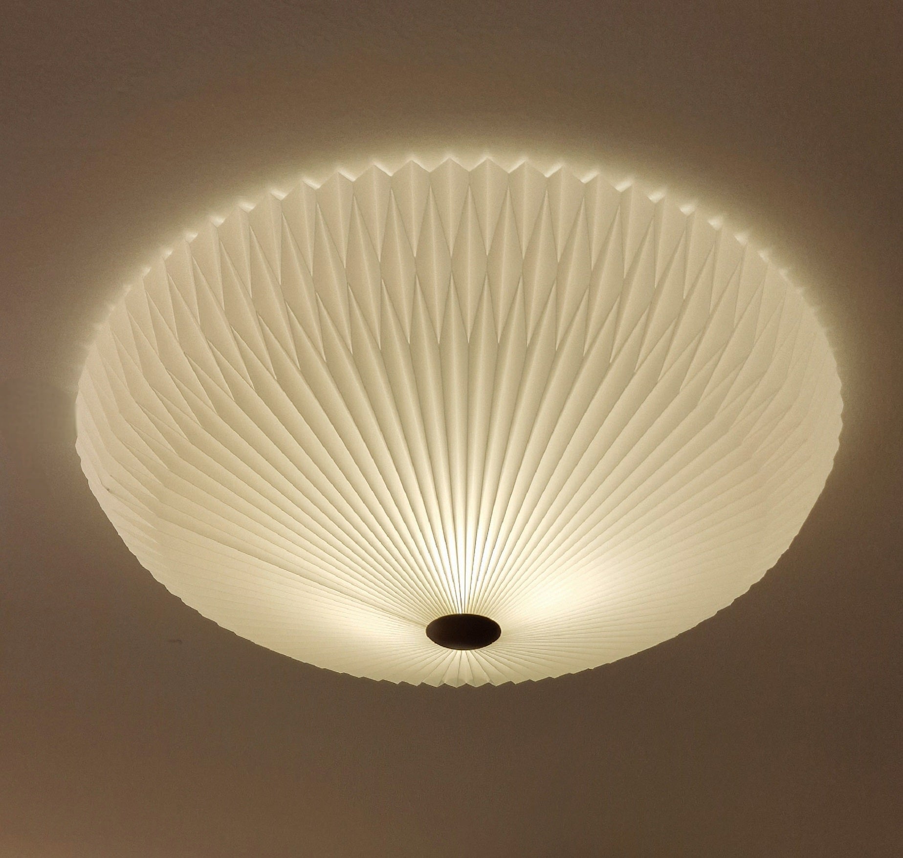 Ceiling MODEL 23 white with brass