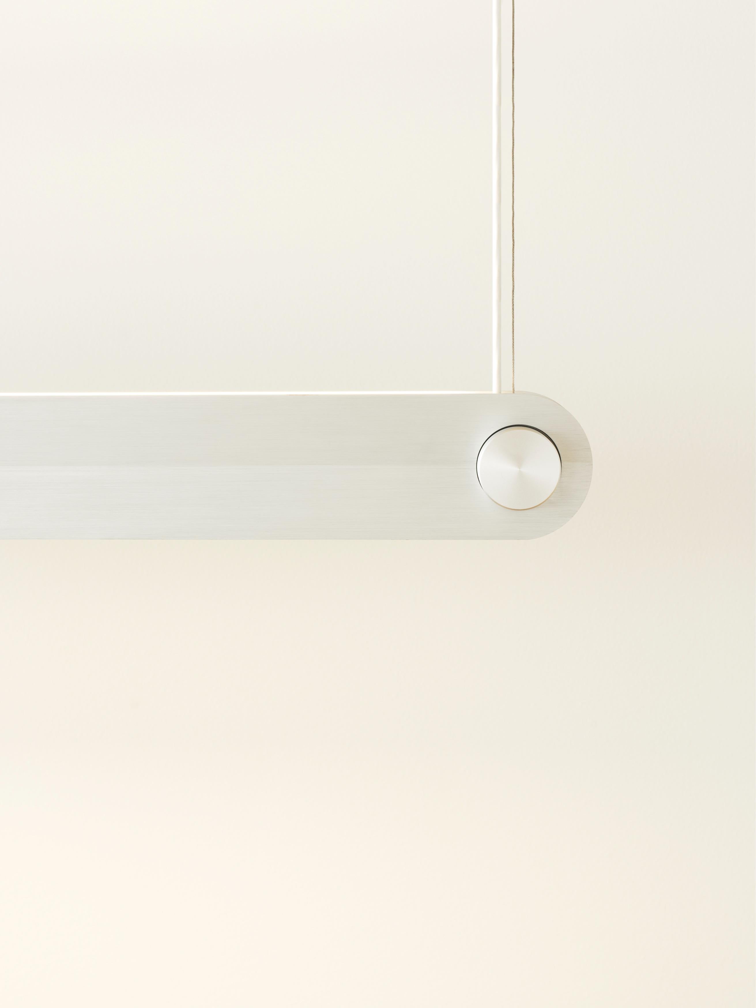 DIM LINEAR technical lamp brushed aluminum