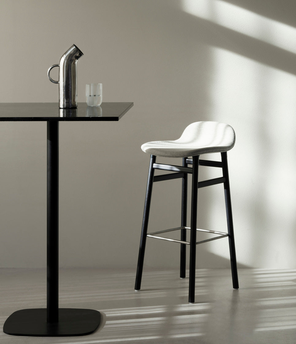 White Hocker forms with an oak base