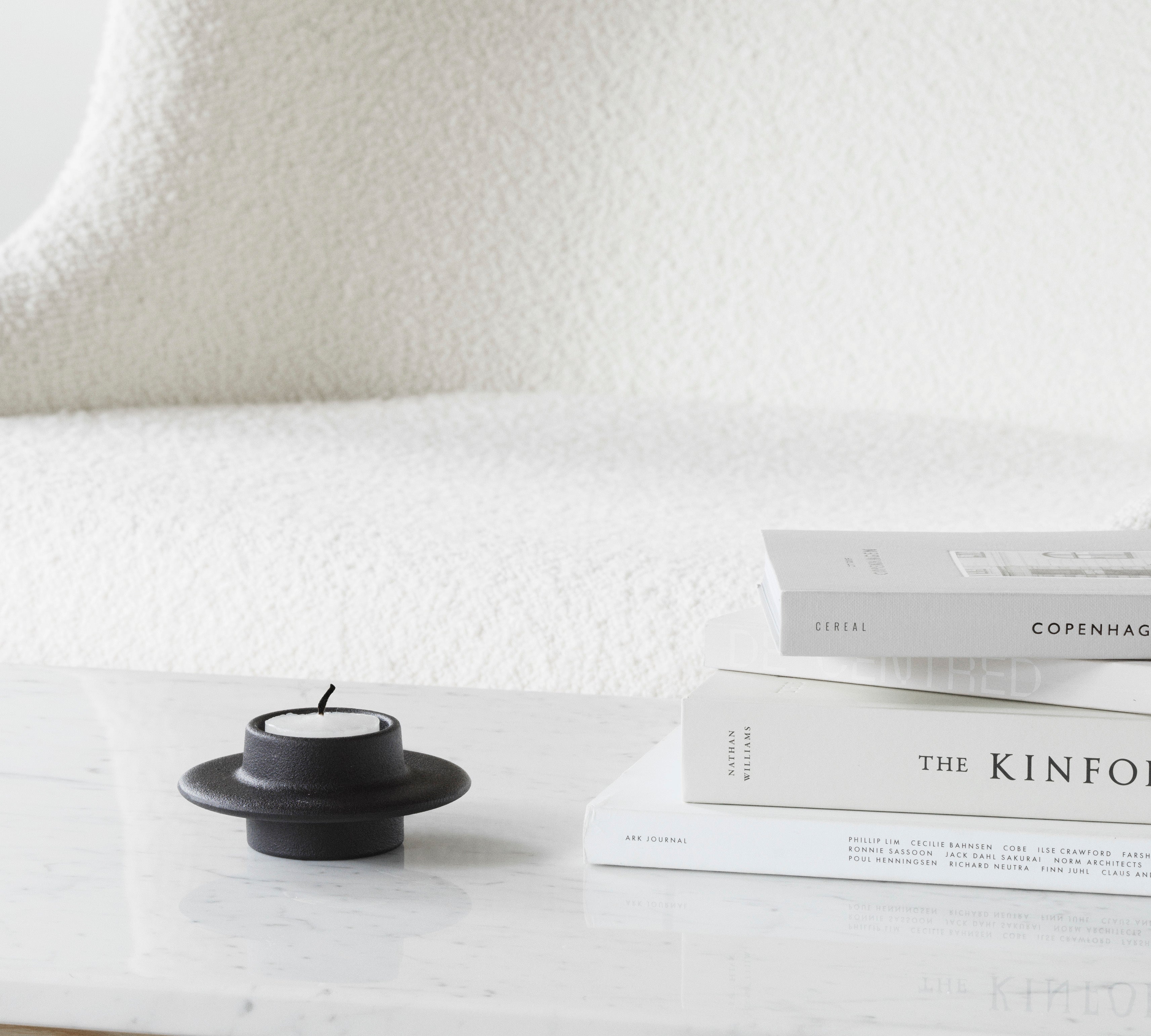 Svícen HEIMA TEALIGHT černé litině