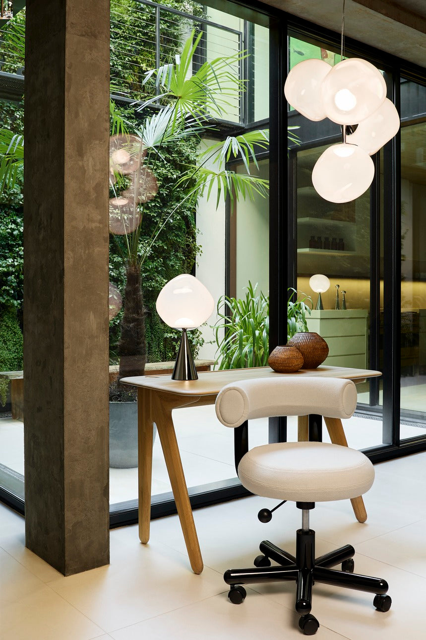 Kancelářská židle FAT černá kůže