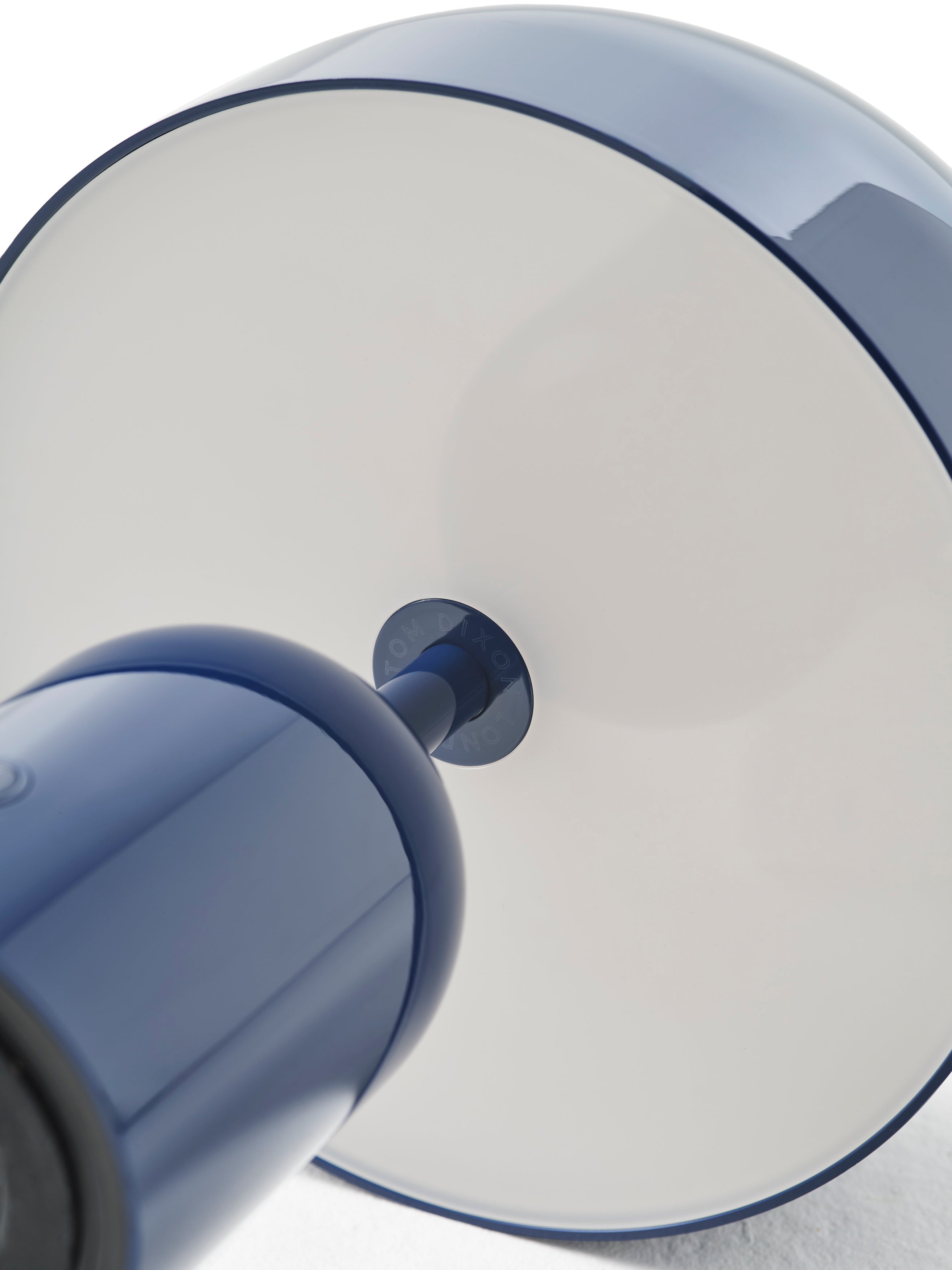 Přenosná stolní lampa BELL modrá