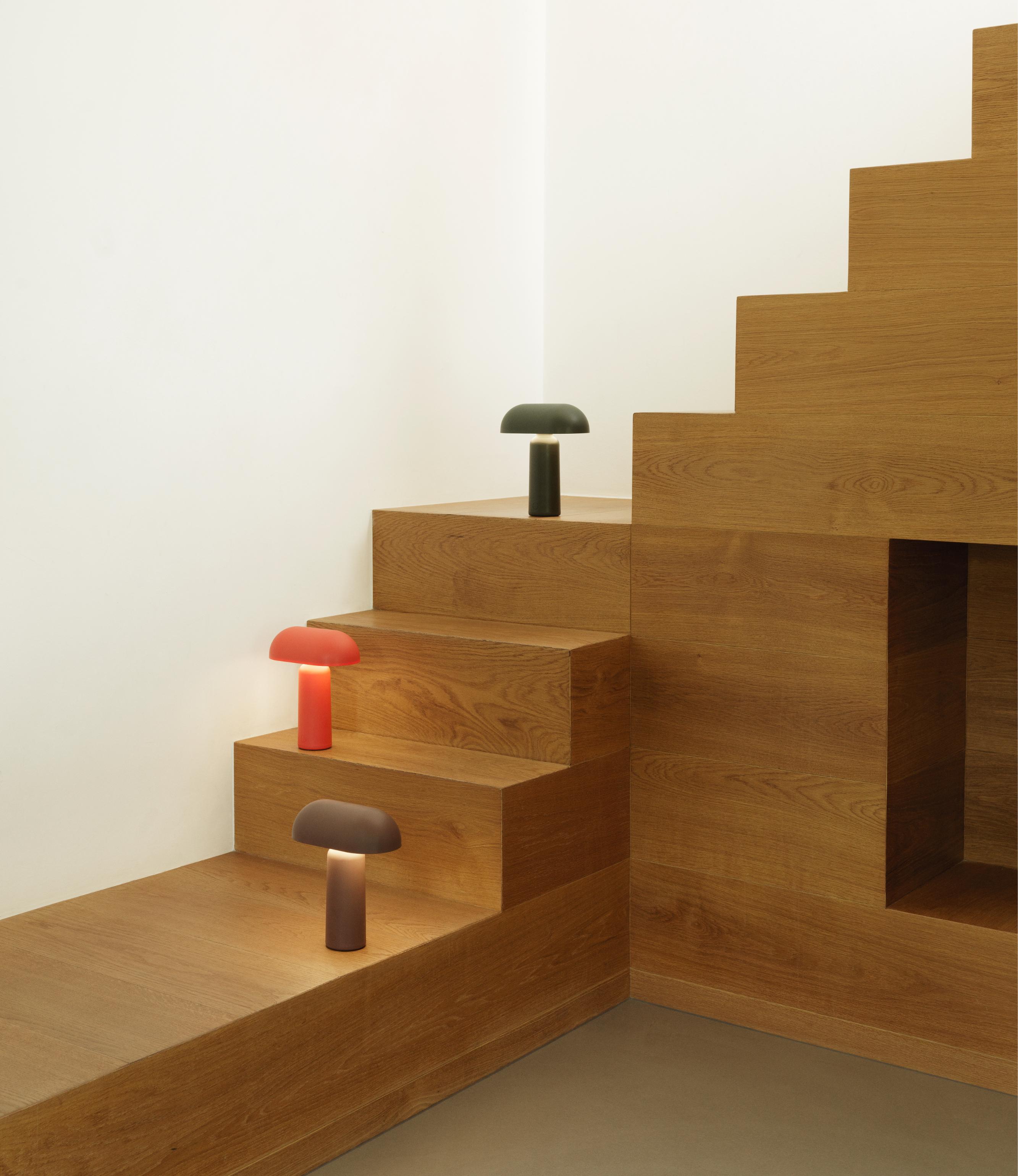 PORTA portable lamp brown