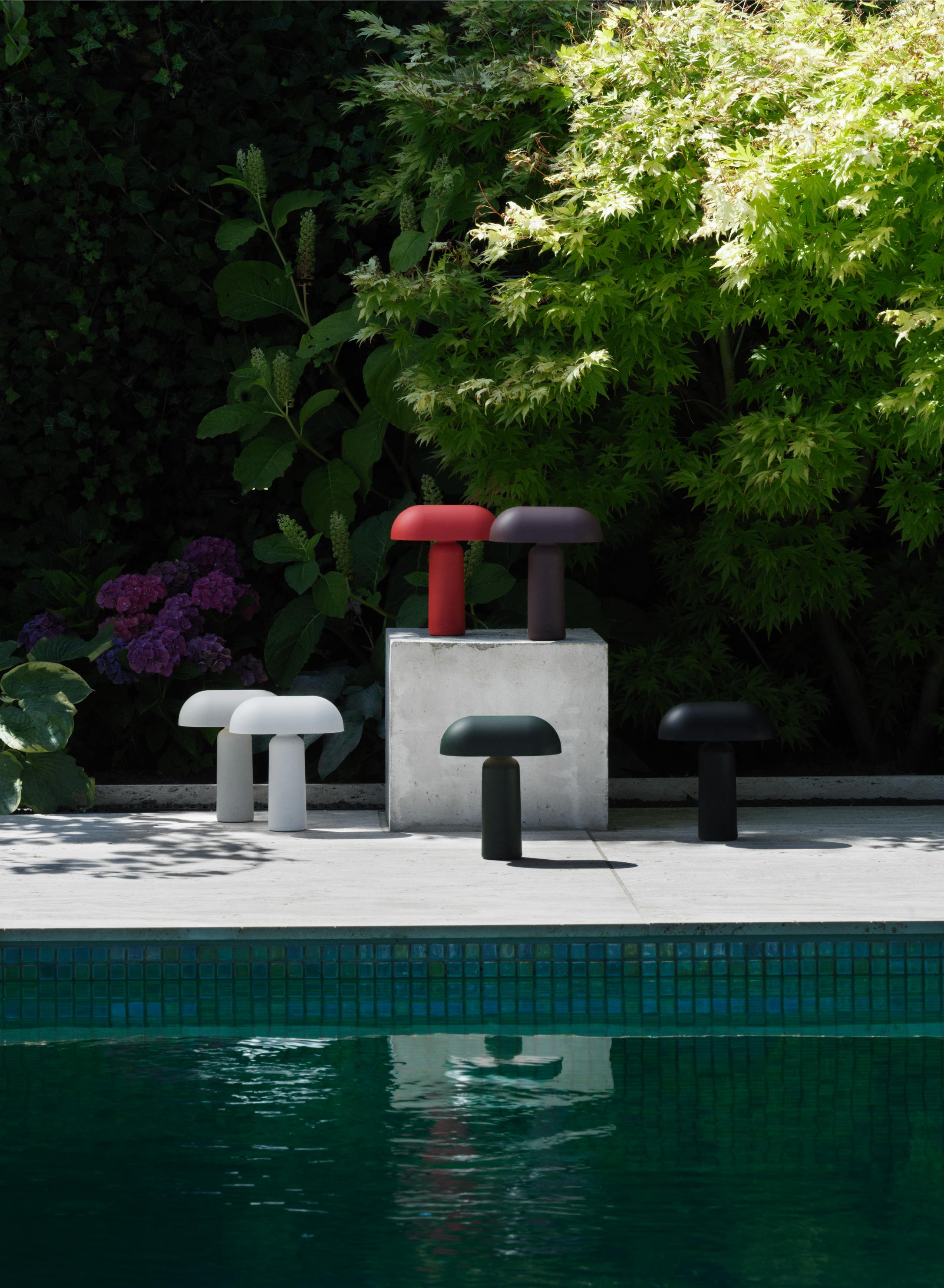 PORTA portable lamp brown