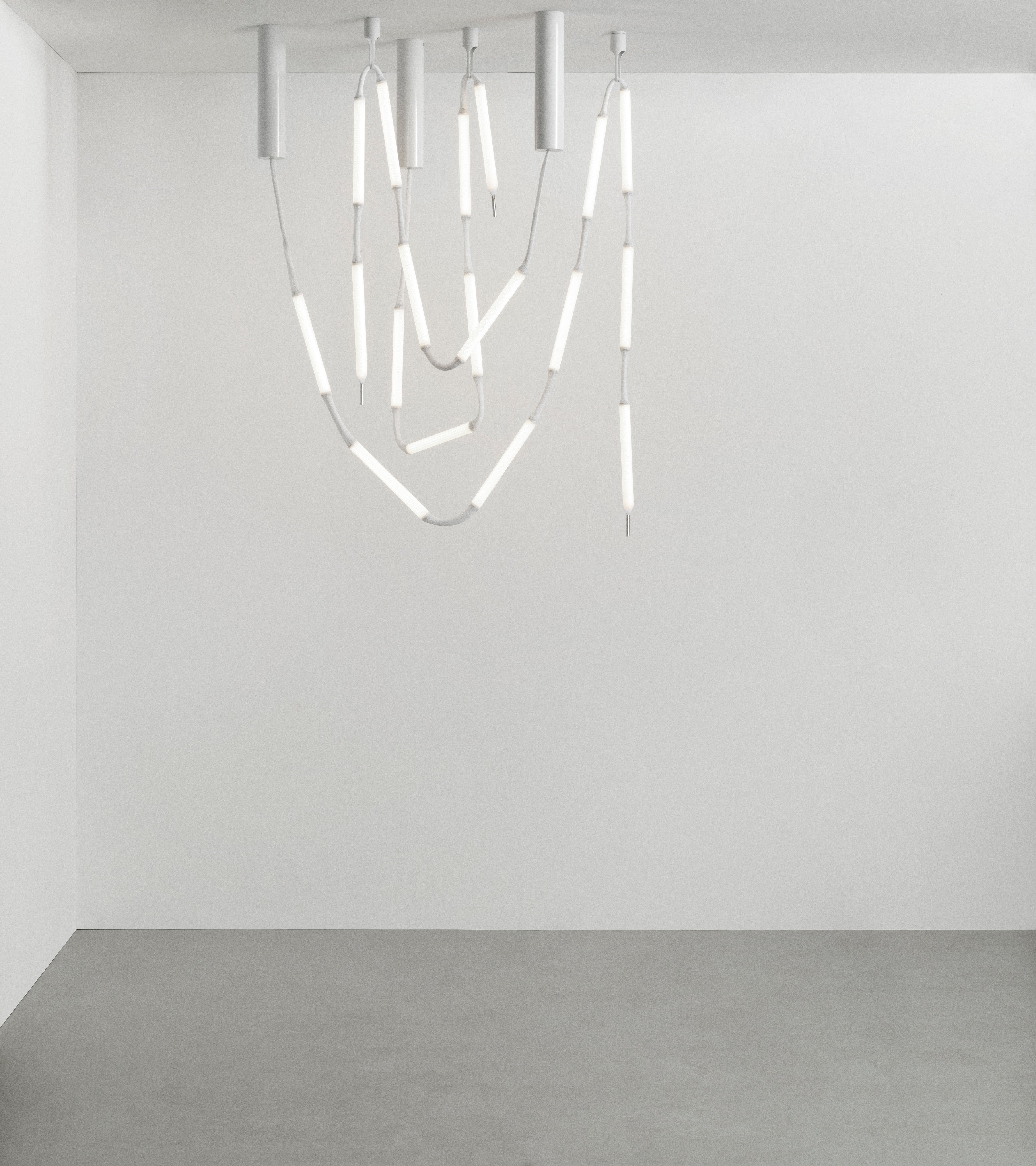 Závěsné svítidlo REB bílé