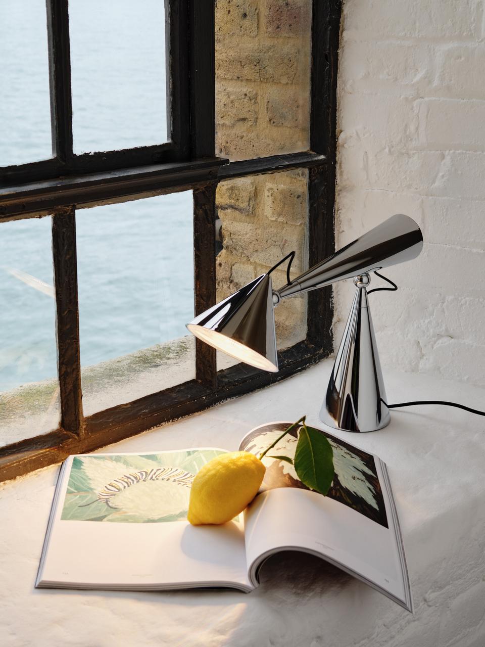 Stolní lampa POSE šedá