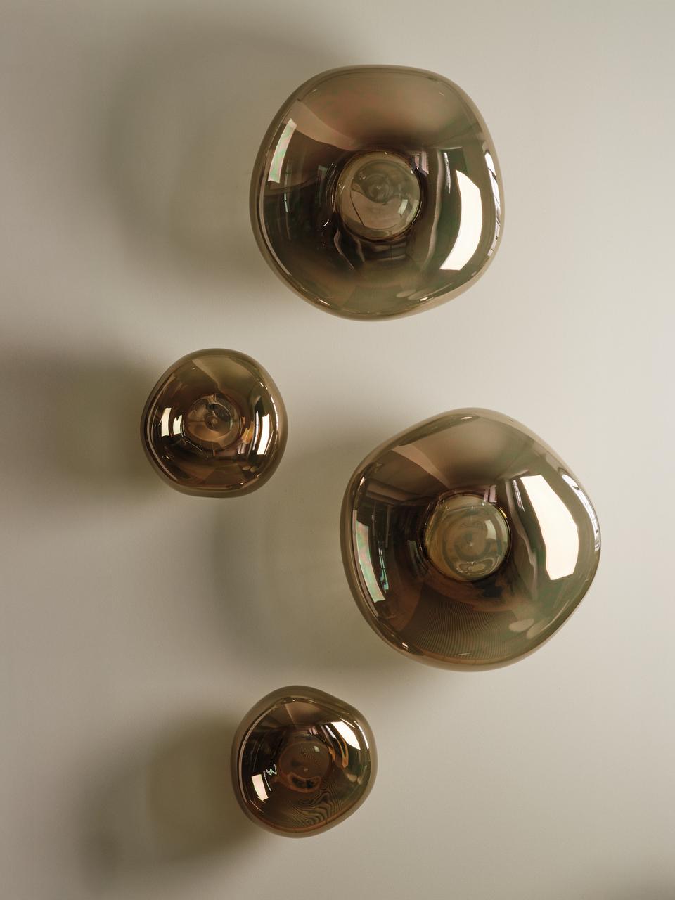 Nástěnné svítidlo MELT hnědé