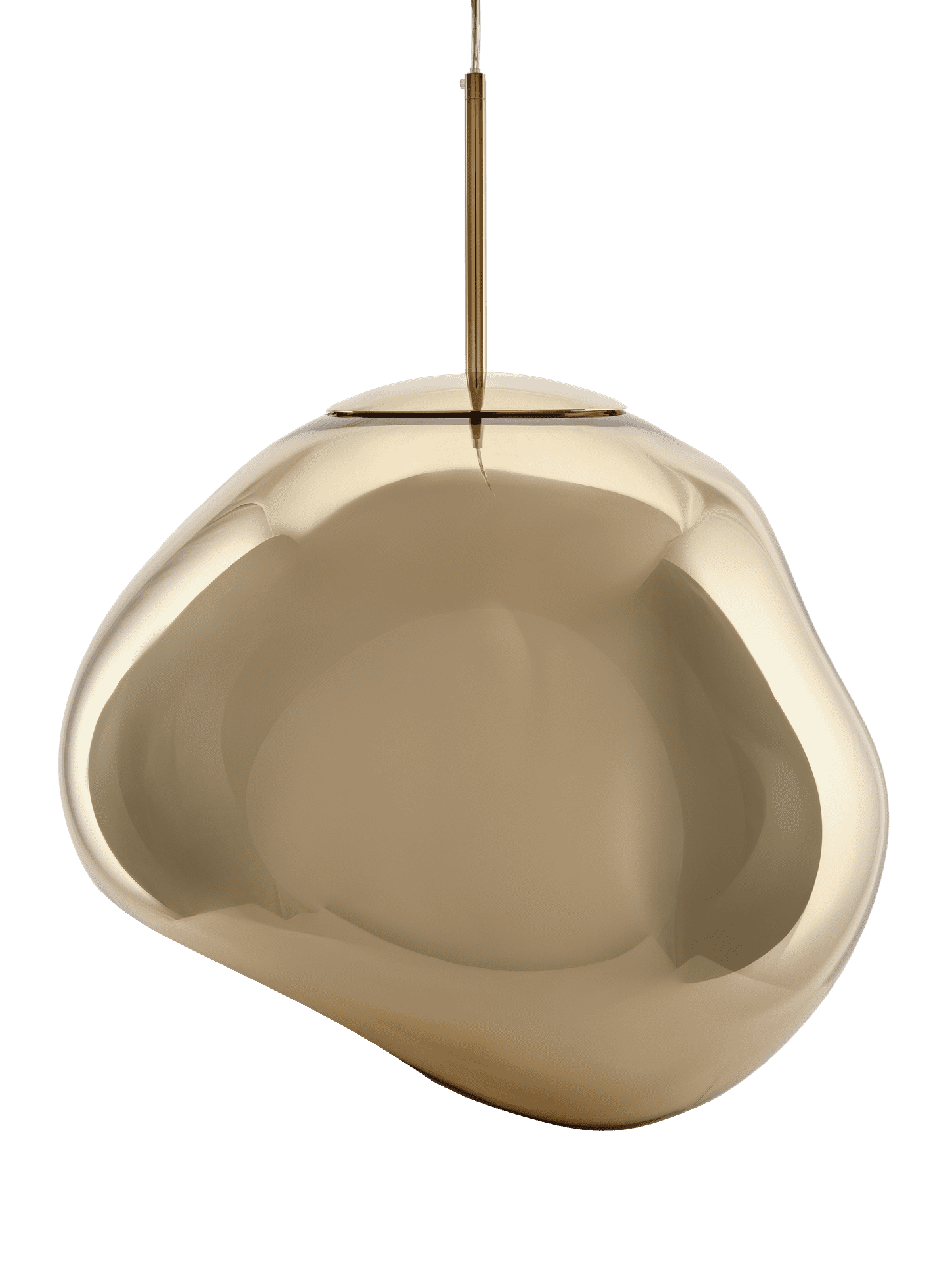 Závěsné svítidlo MELT hnědé