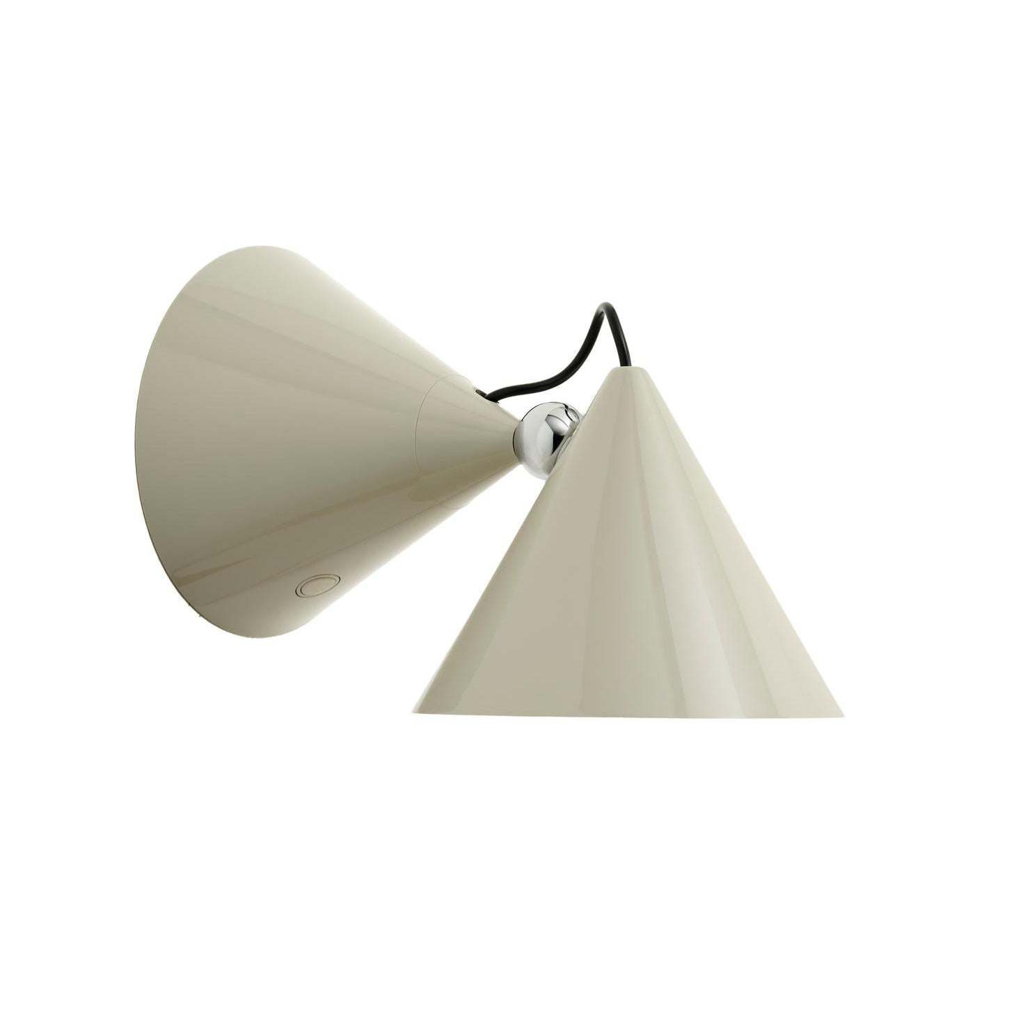 Nastavitelný nástěnný svítilna POSE krémový