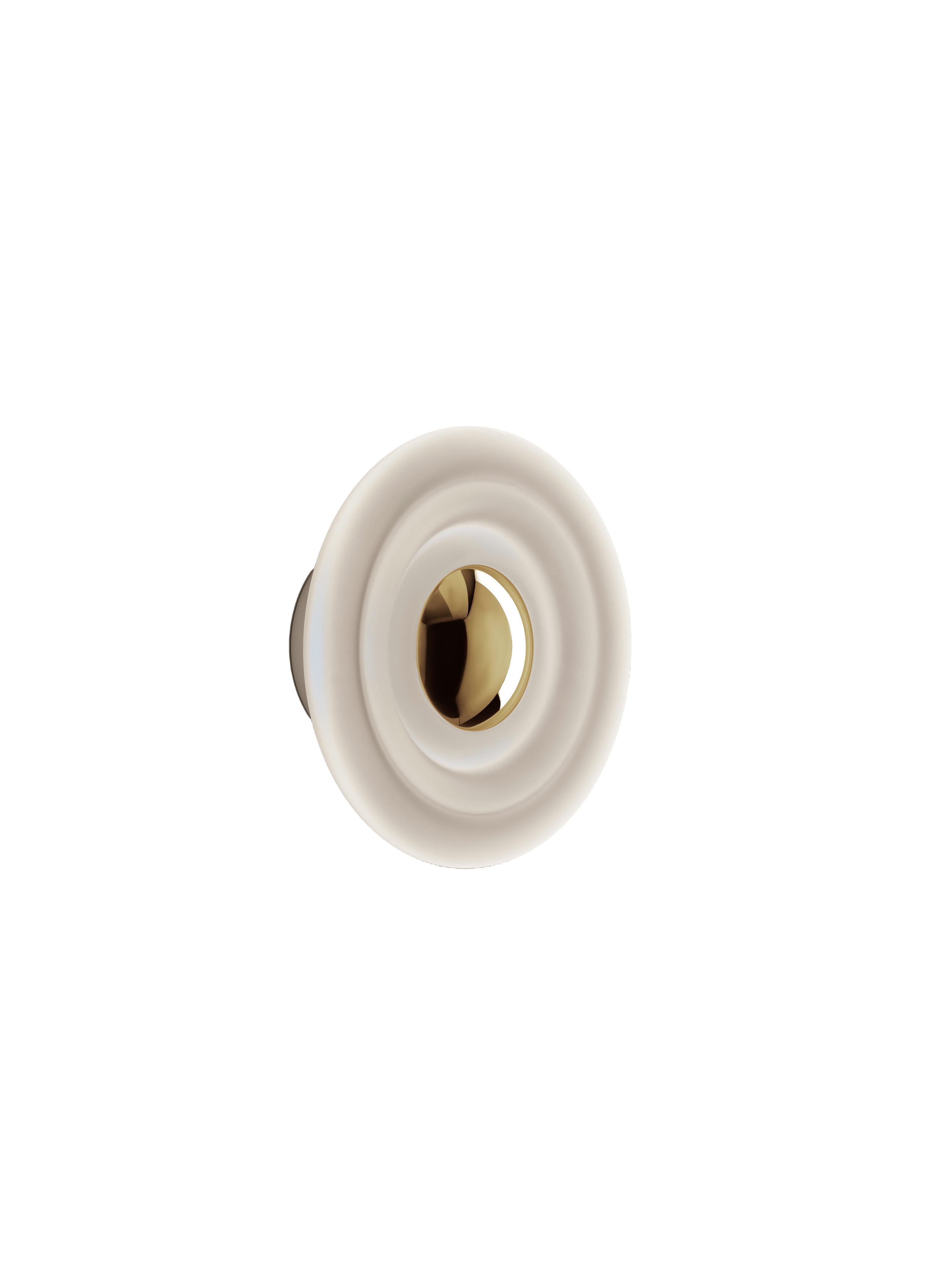 Wall lamp PRESS matte glass