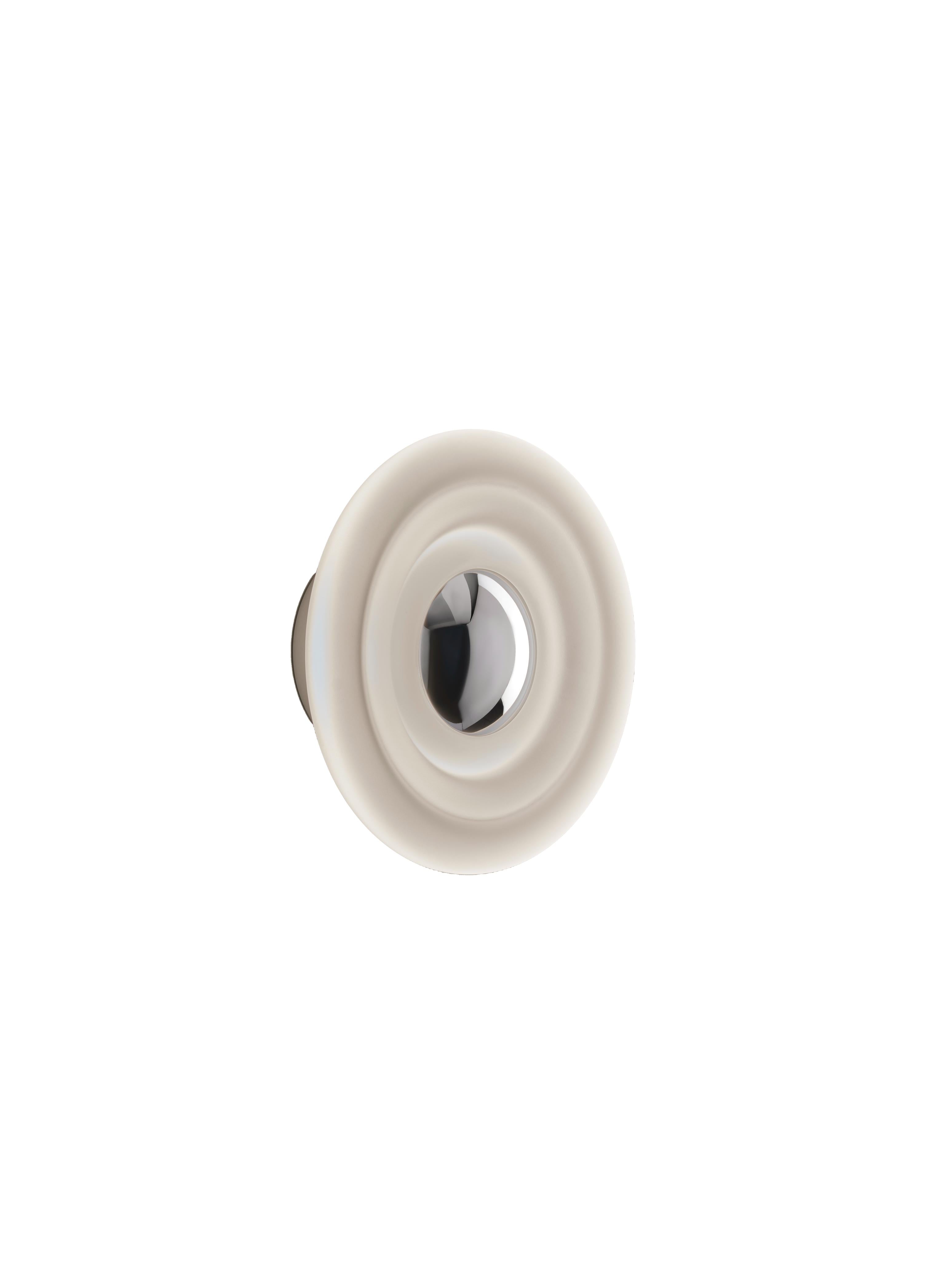Wall lamp PRESS matte glass