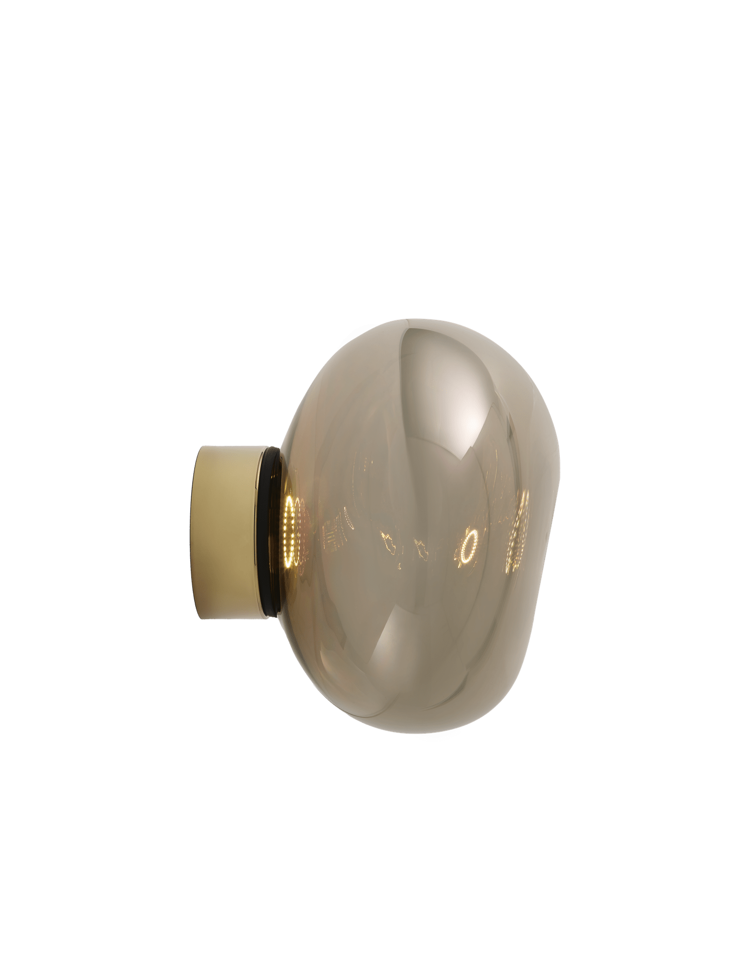 Nástěnné svítidlo MELT hnědé