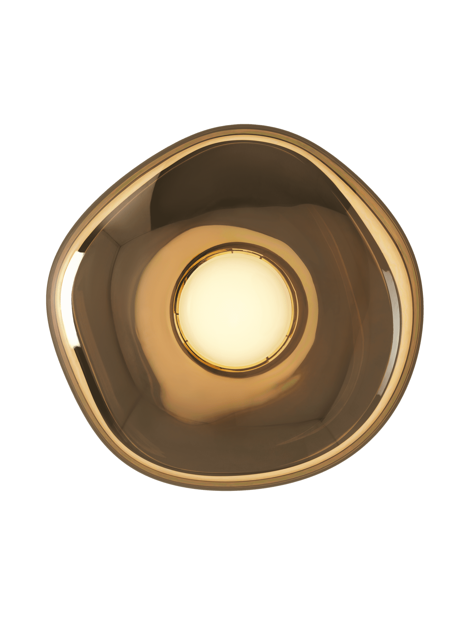 Nástěnné svítidlo MELT hnědé