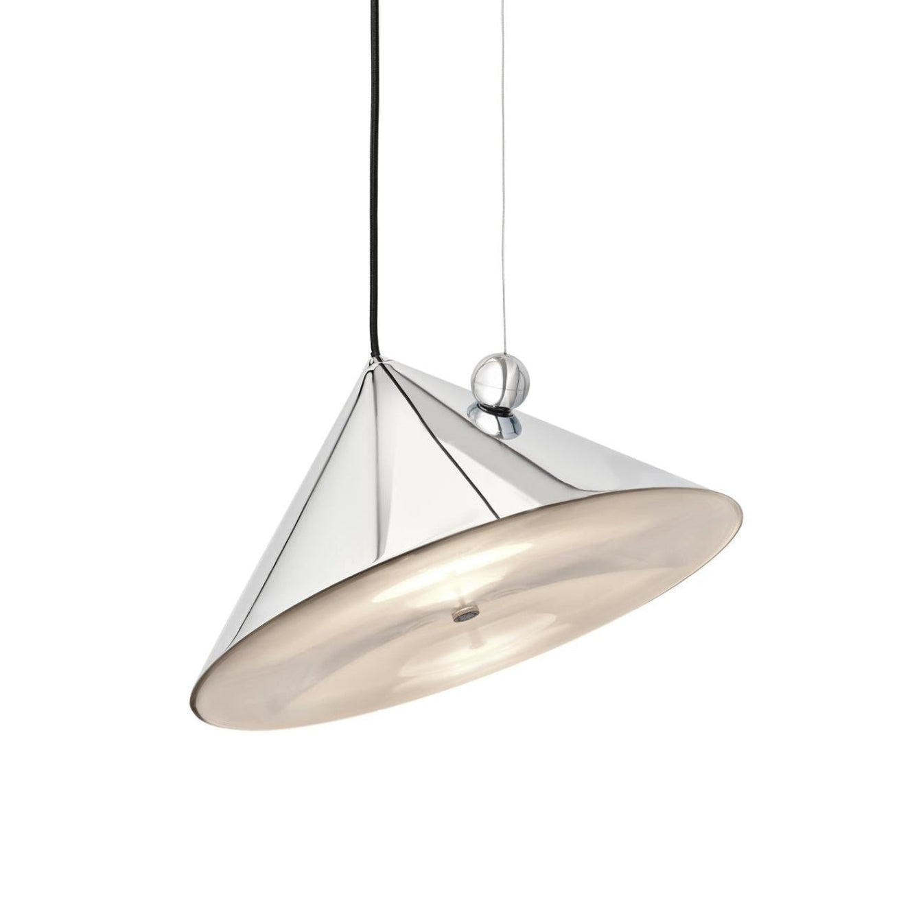 POSE silver pendant lamp