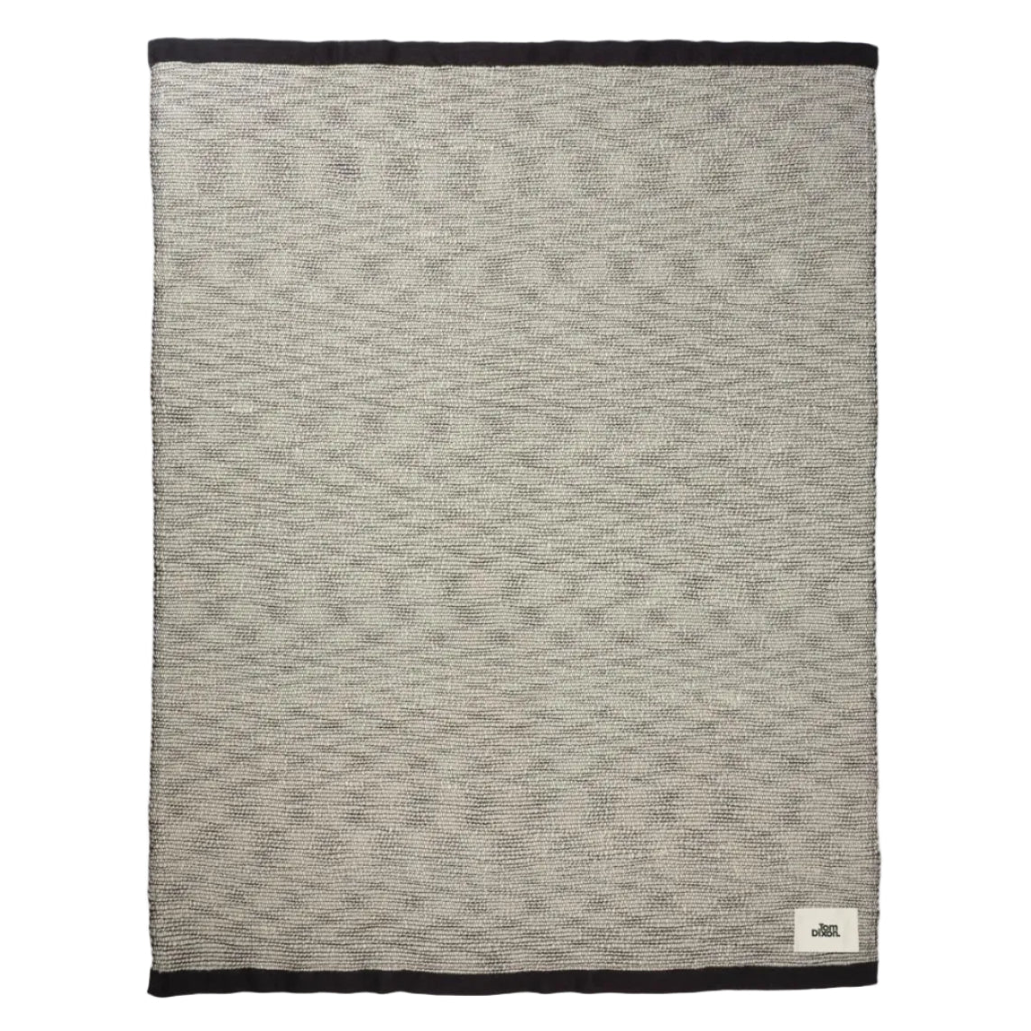 Koc THREAD krémový s černým