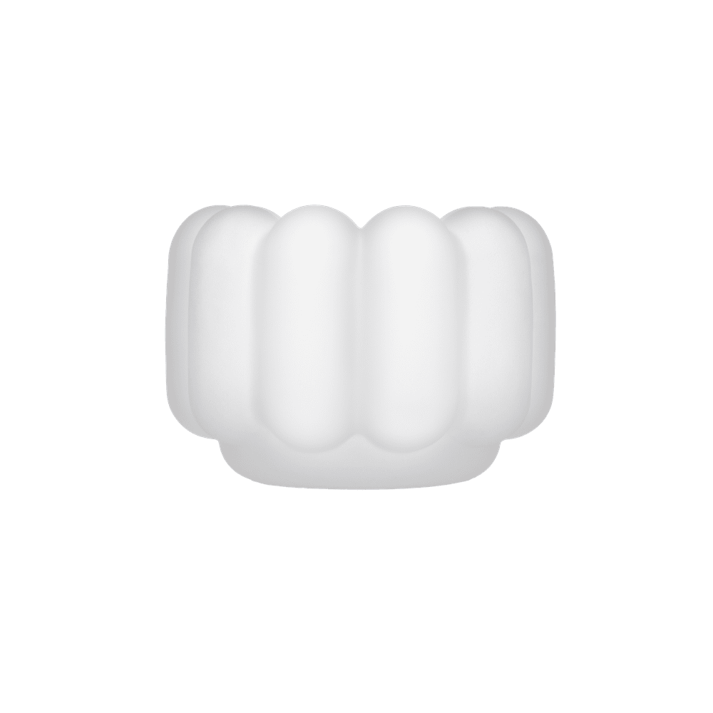 Svícen PRESS matné sklo