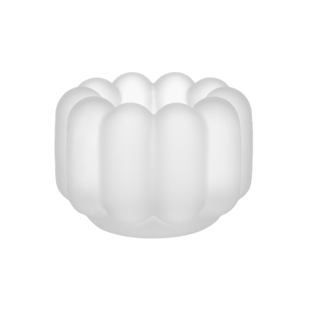 Svícen PRESS matné sklo