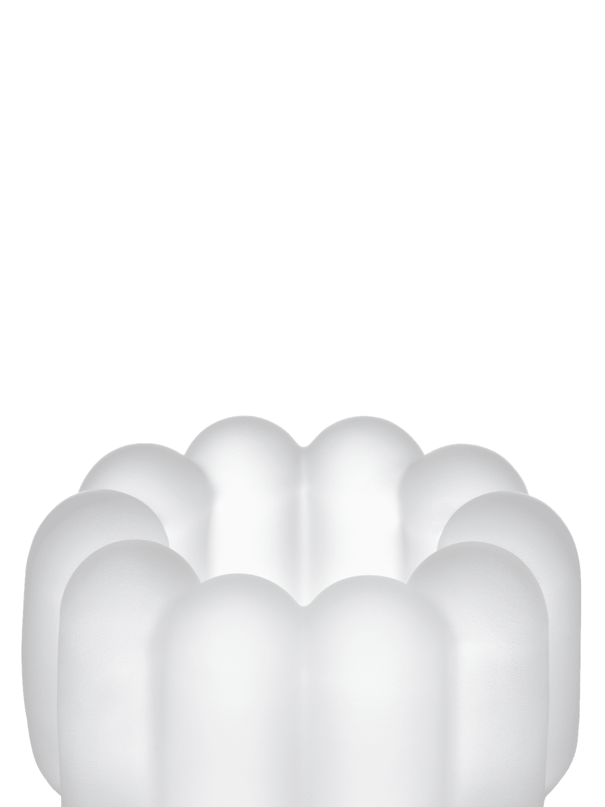 Svícen PRESS matné sklo