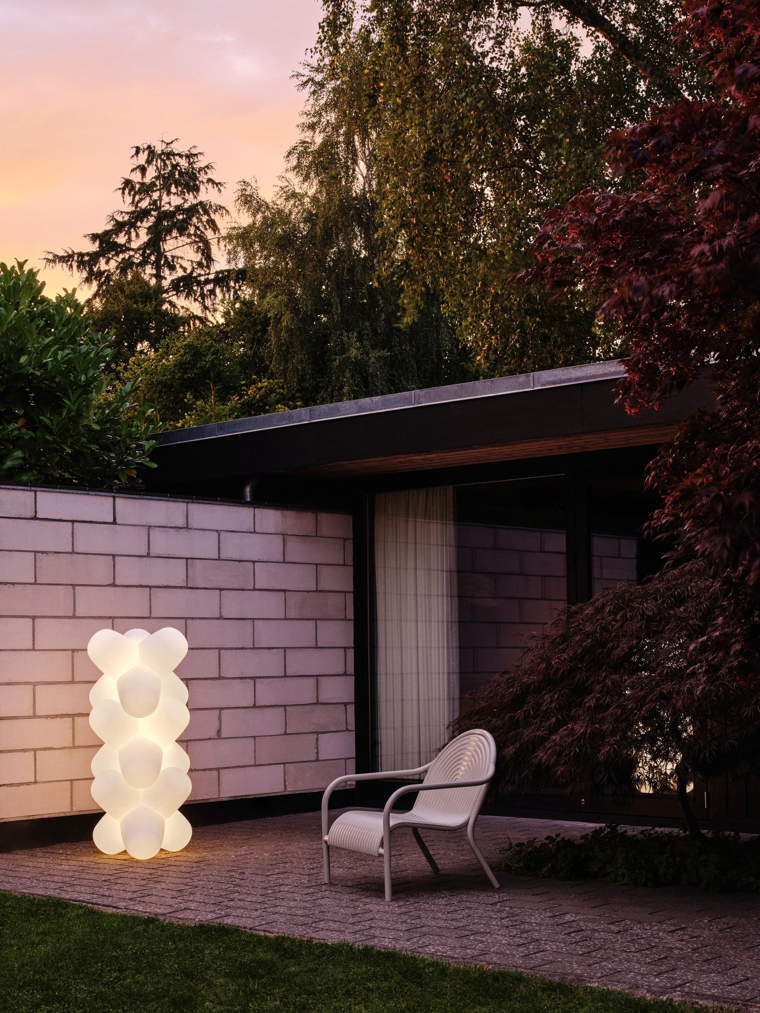 Přenosná lampa JACK bílá