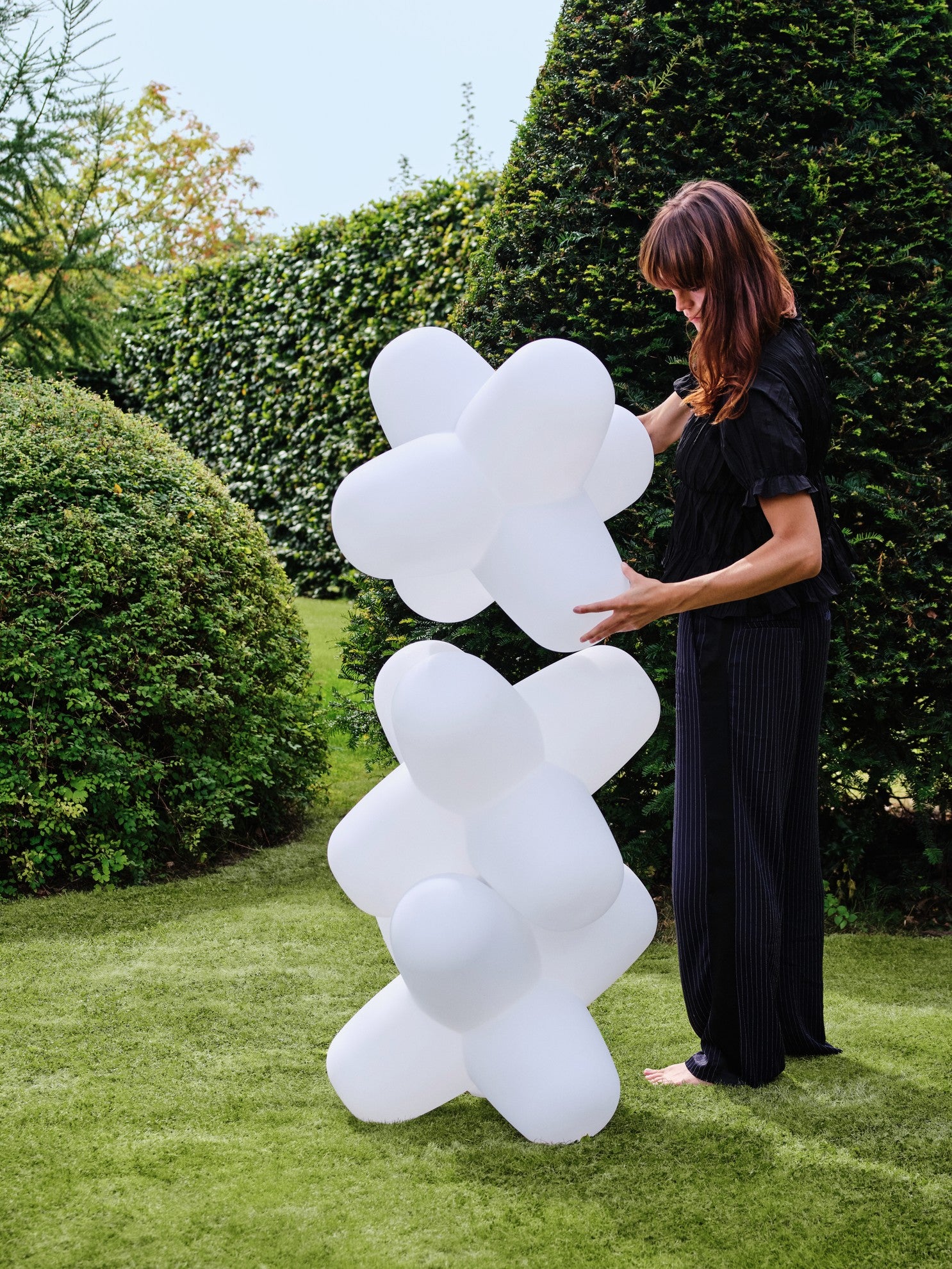 Přenosná lampa JACK bílá