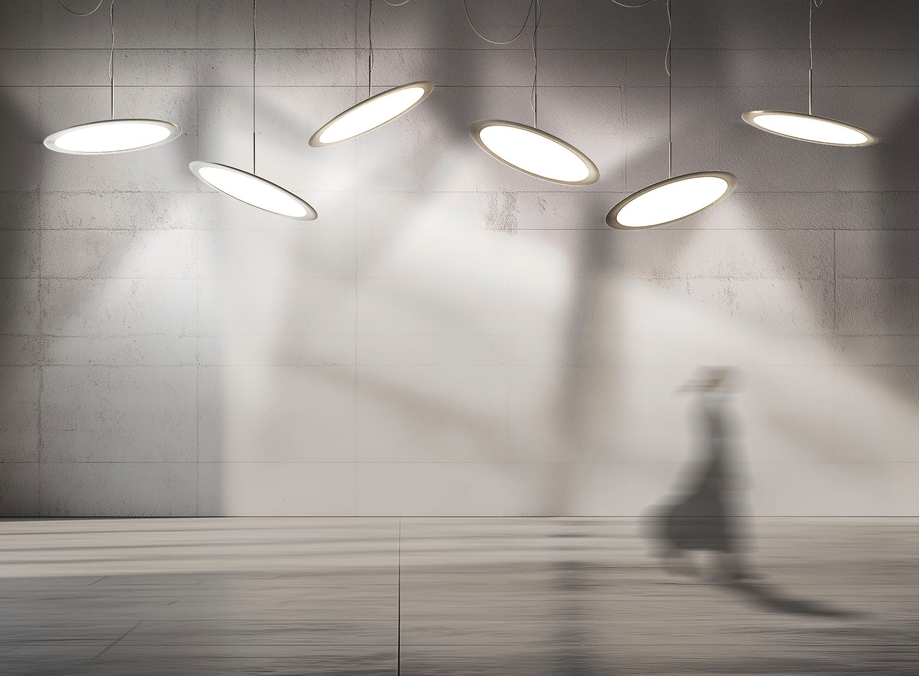 Lampa wisząca NOURA biały
