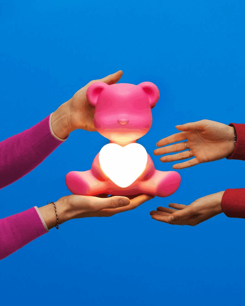 Lampa TEDDY LOVE bílá