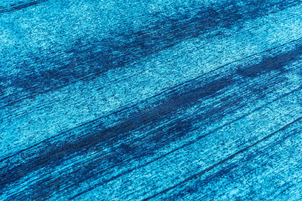 BRUSH Blue and Beige Rug