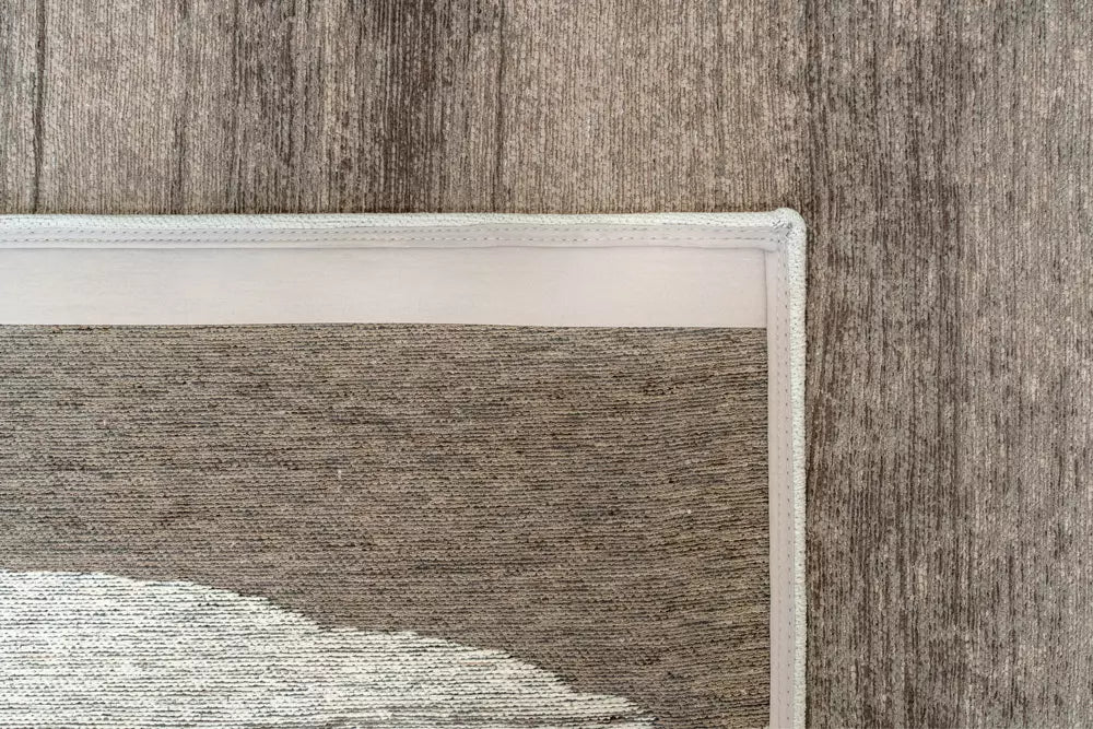 Koberec BRUSH béžový s hnědým