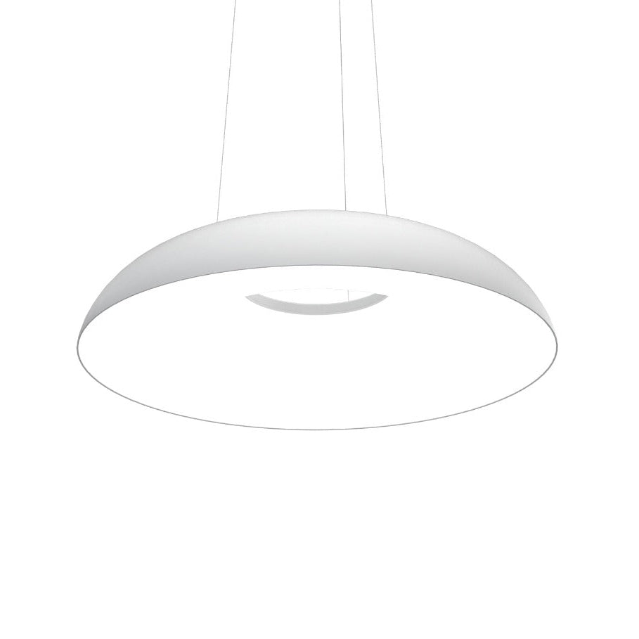 Lampa visící MAGGIOLONE, lisovaný bílý