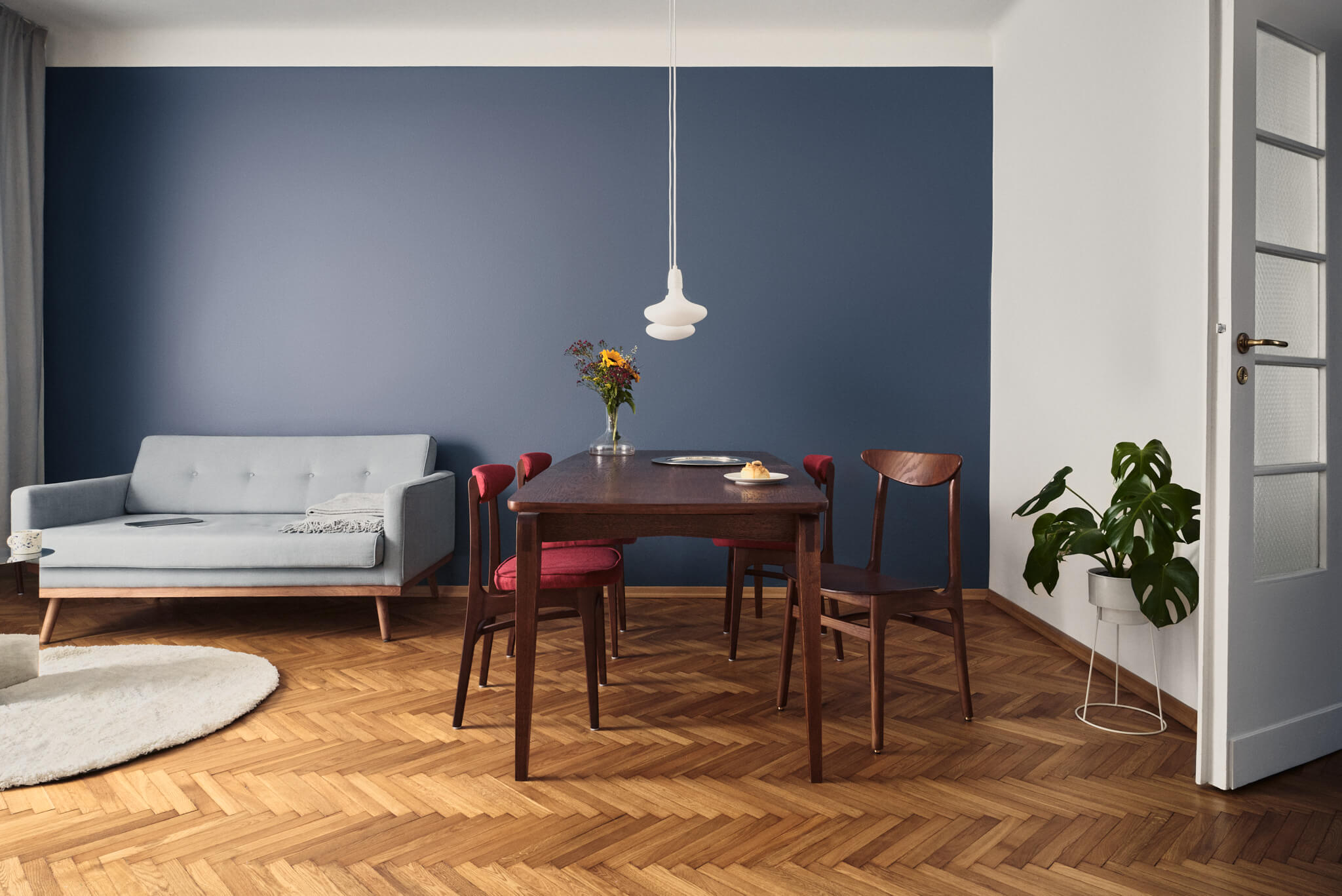 Extendable Table TAOZ Walnut Oak