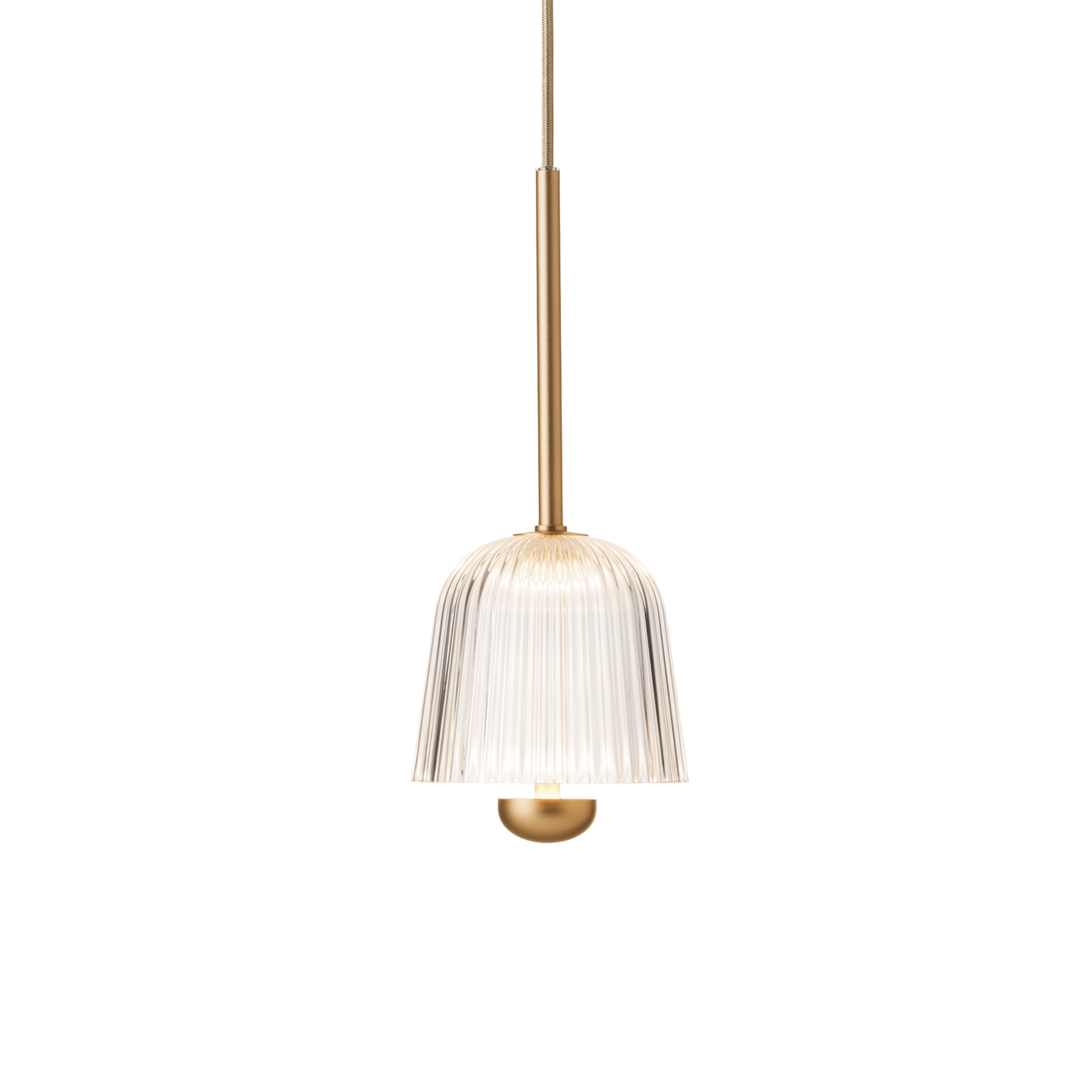 ASTEEA Pendant Lamp in Gold with Transparent Finish