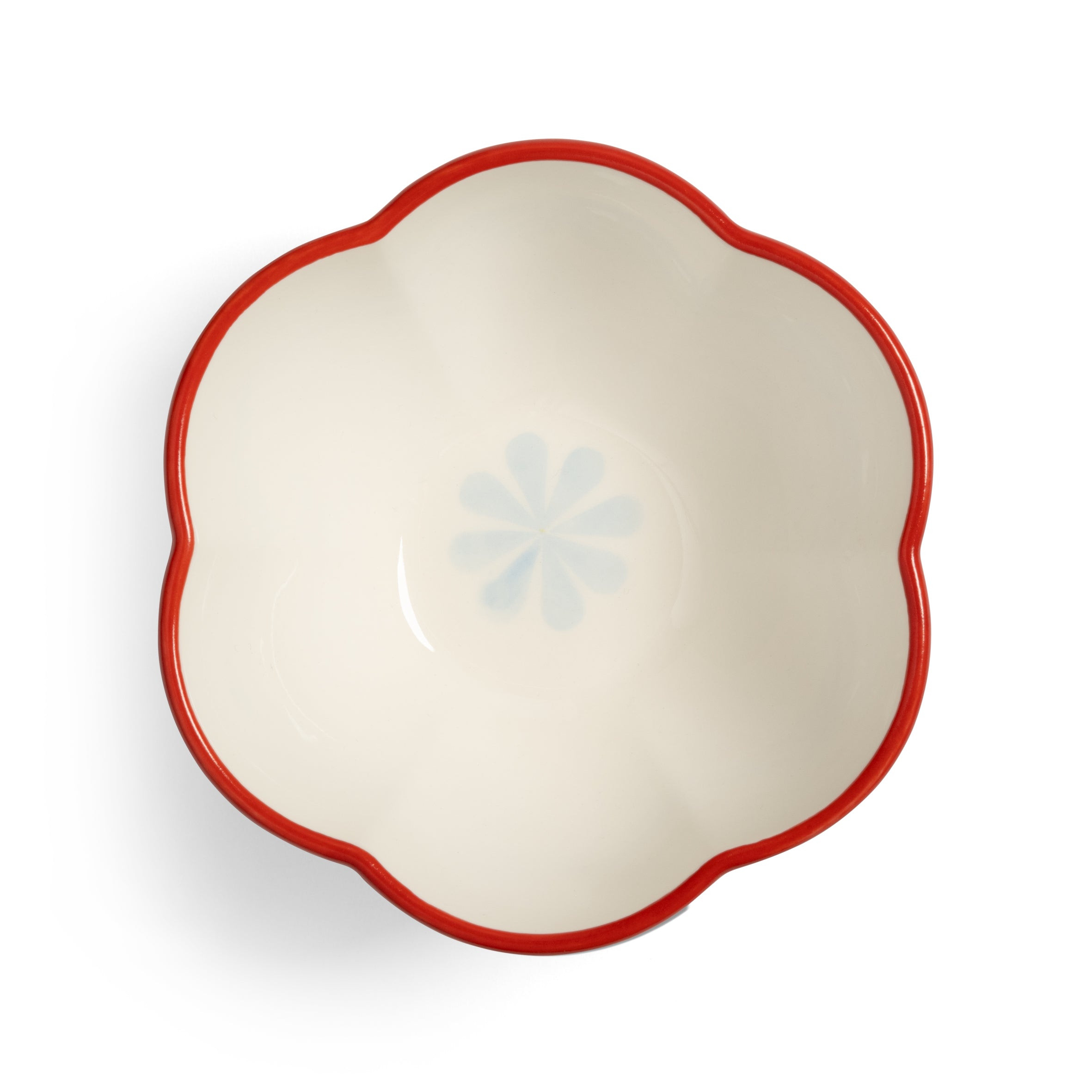 Sada misek FOLK barevná porcelán