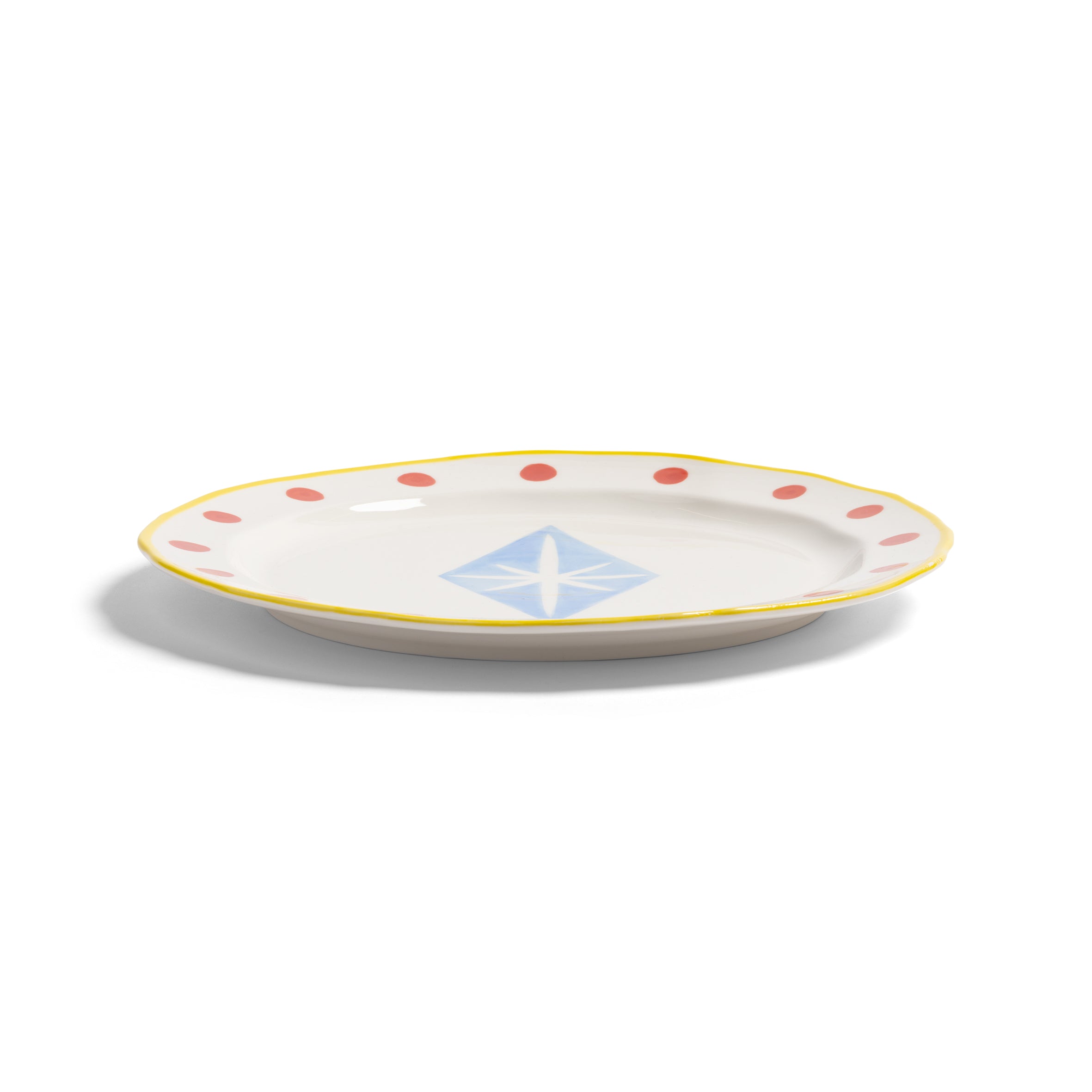 Porcelánový jídelní talíř FESTIVO RHOMBIC