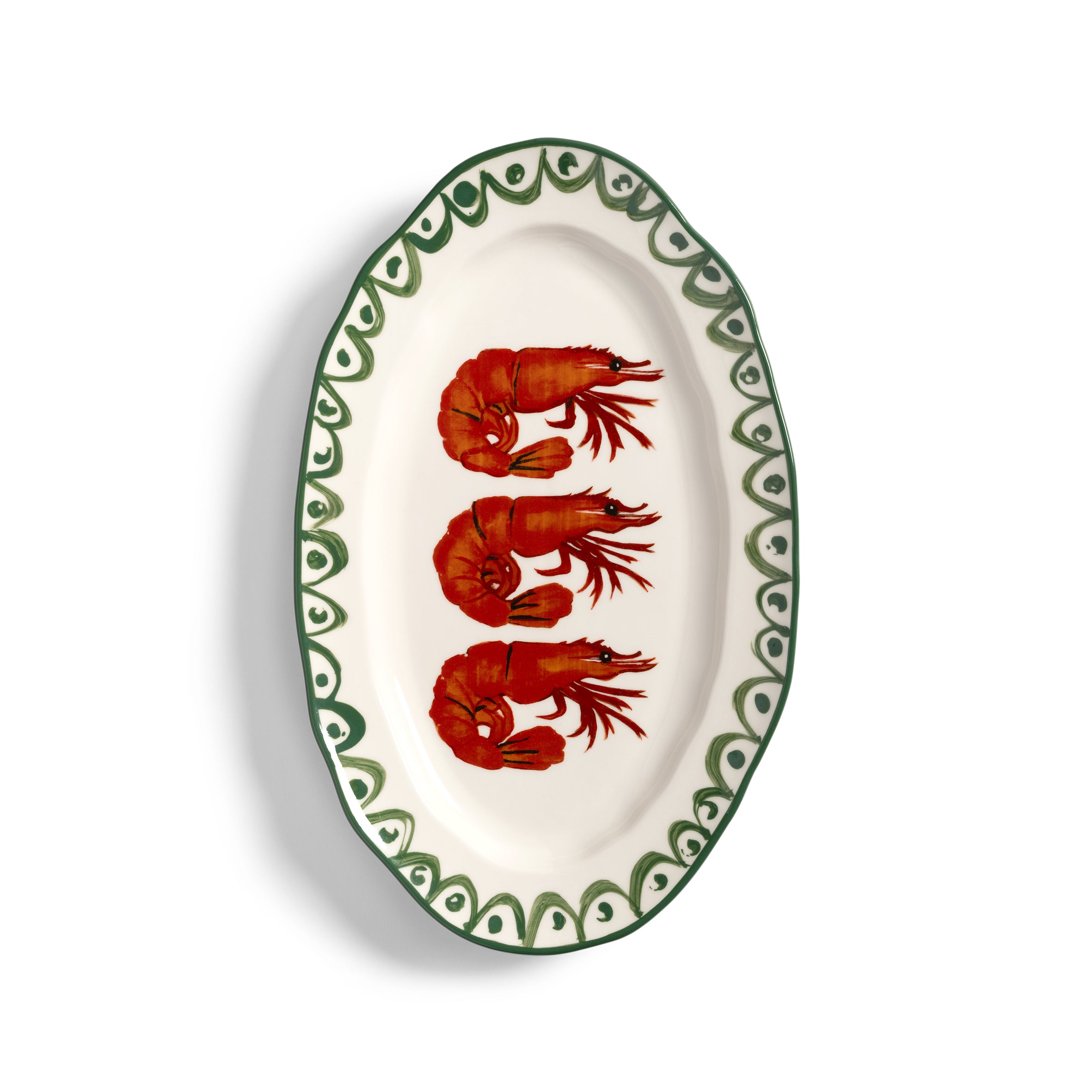 Porcelánový talíř SIRENE SHŘIMPS