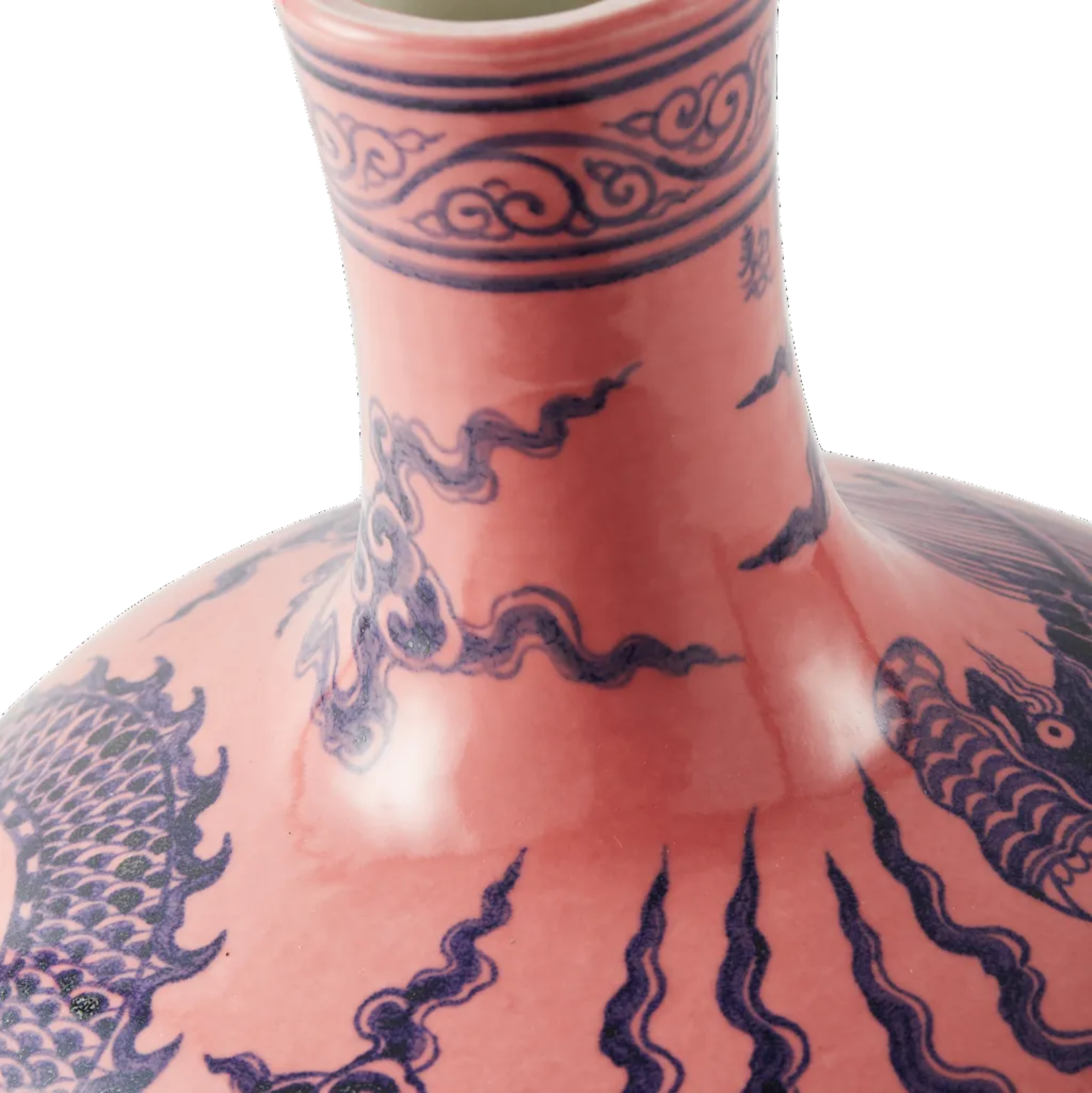 Váza DRAGON BALL BODY růžová s fialovou