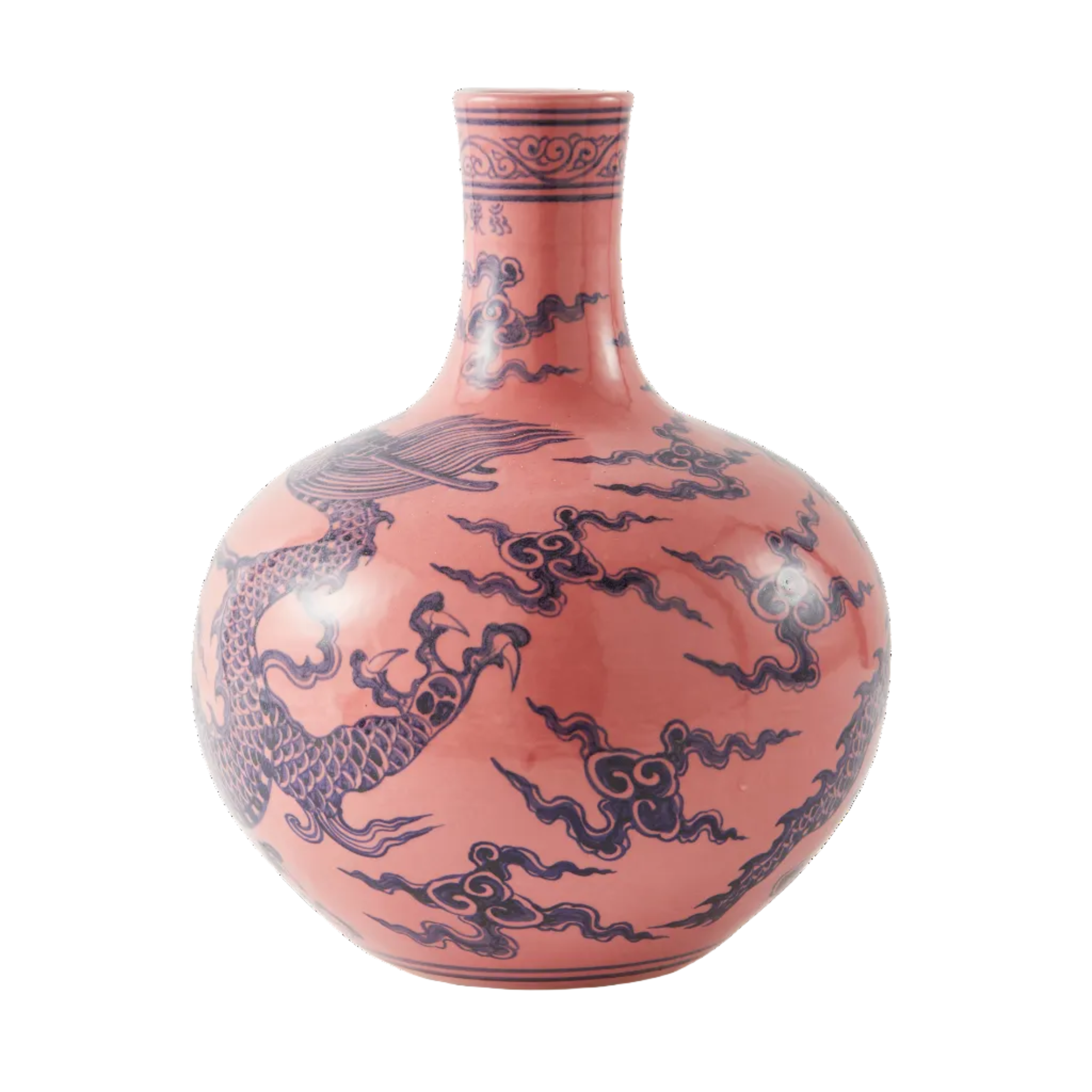 Váza DRAGON BALL BODY růžová s fialovou