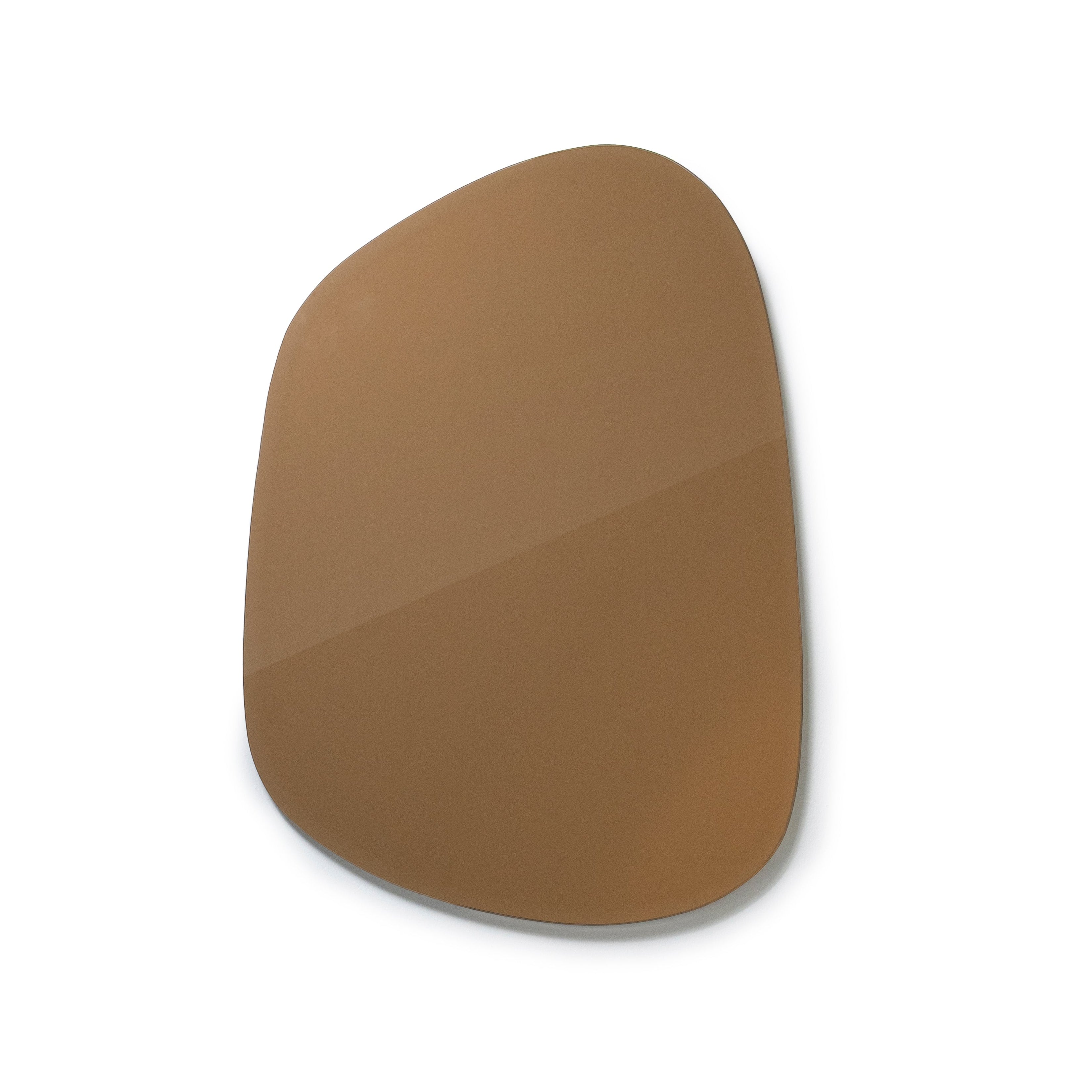 AMBER gold wall mirror