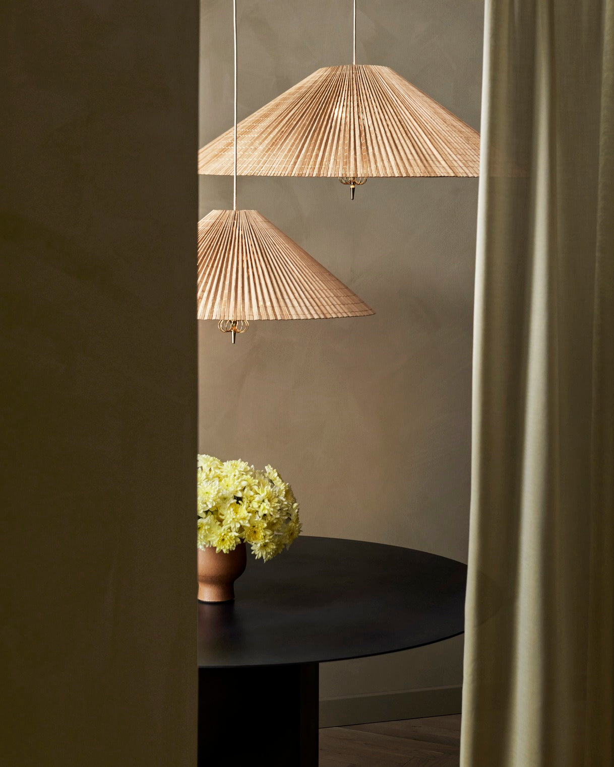 1972 Bamboo Pendant Lamp