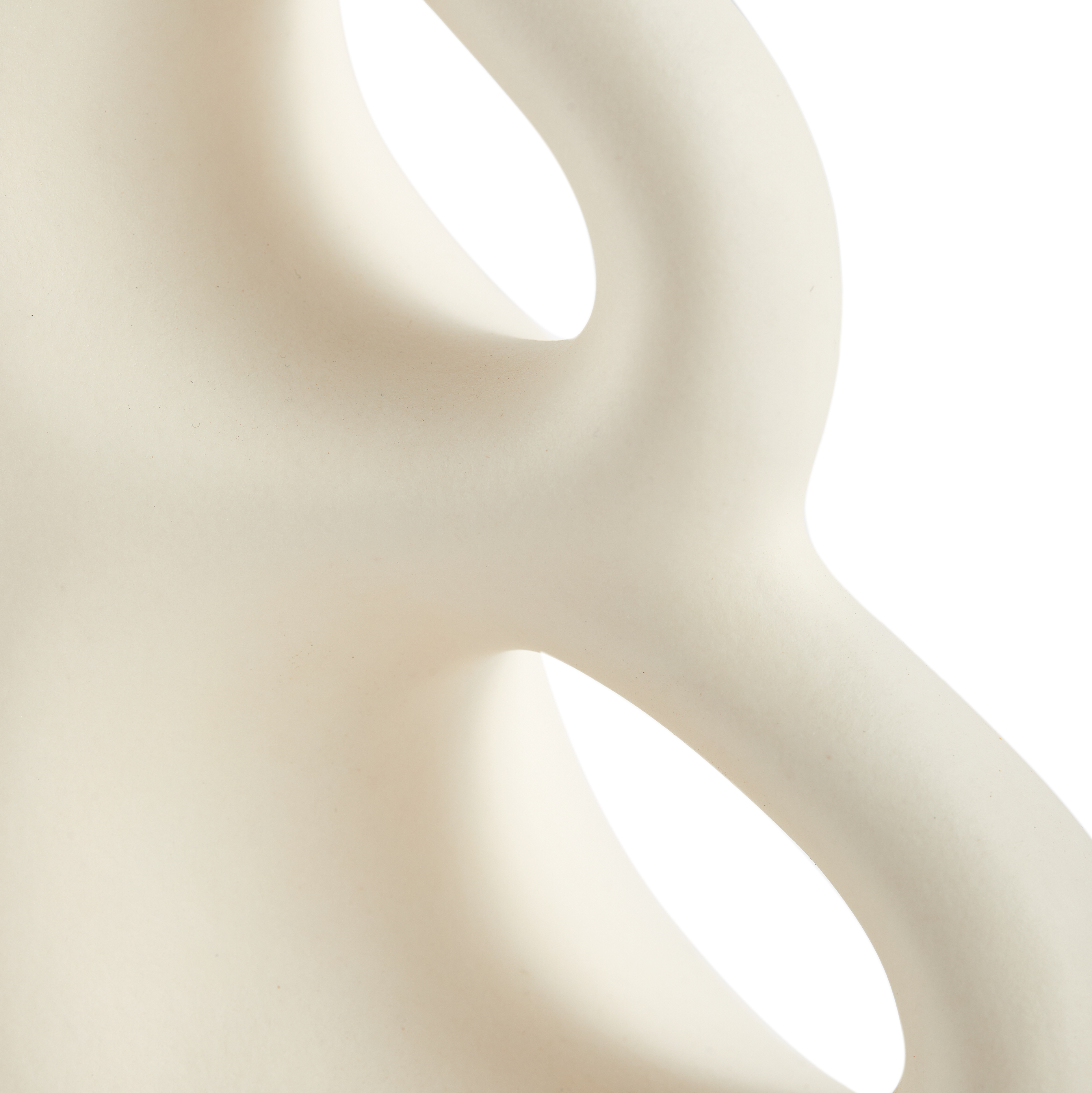 Váza TŘI UŠI bílá