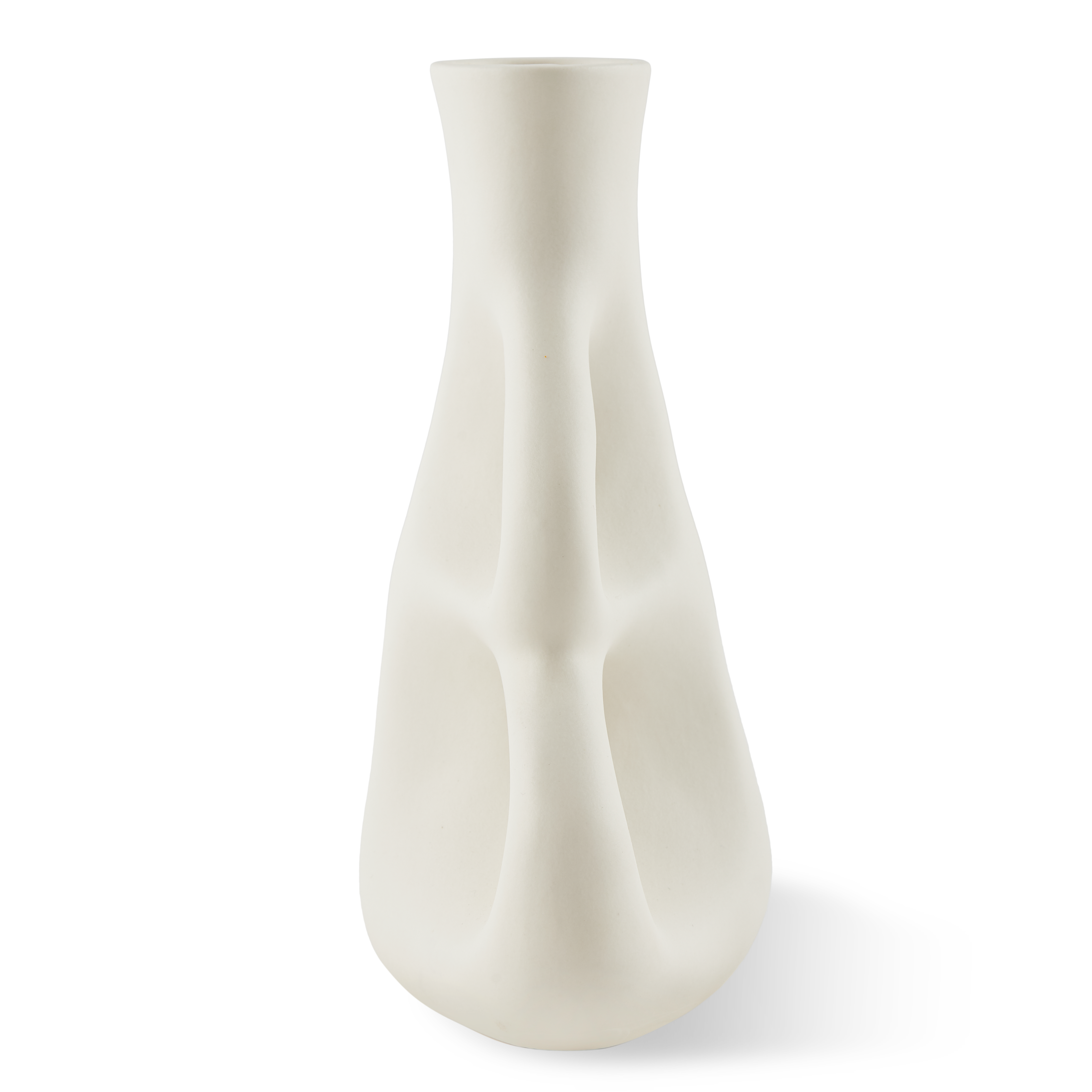 Váza TŘI UŠI bílá