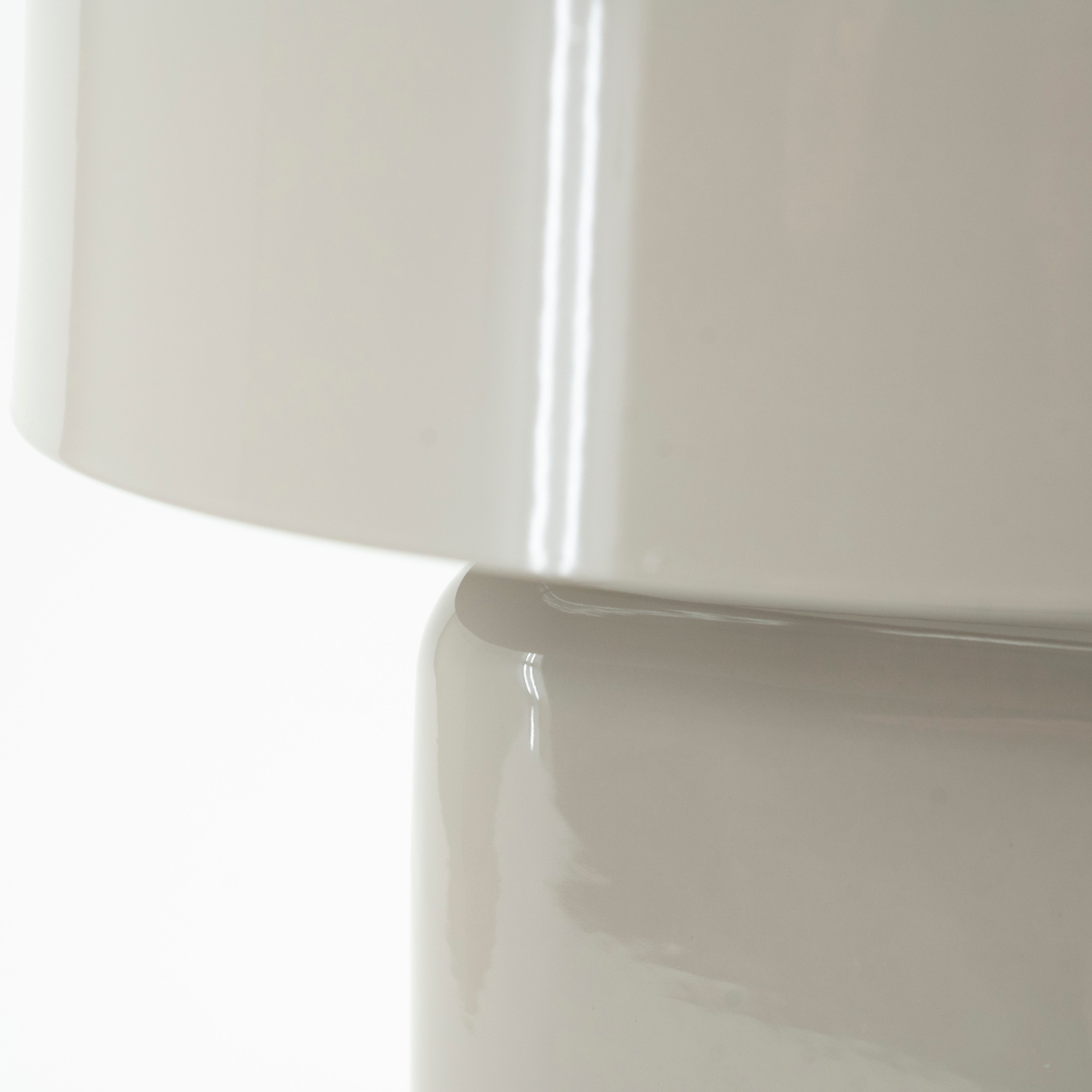 DIXON taupe table lamp