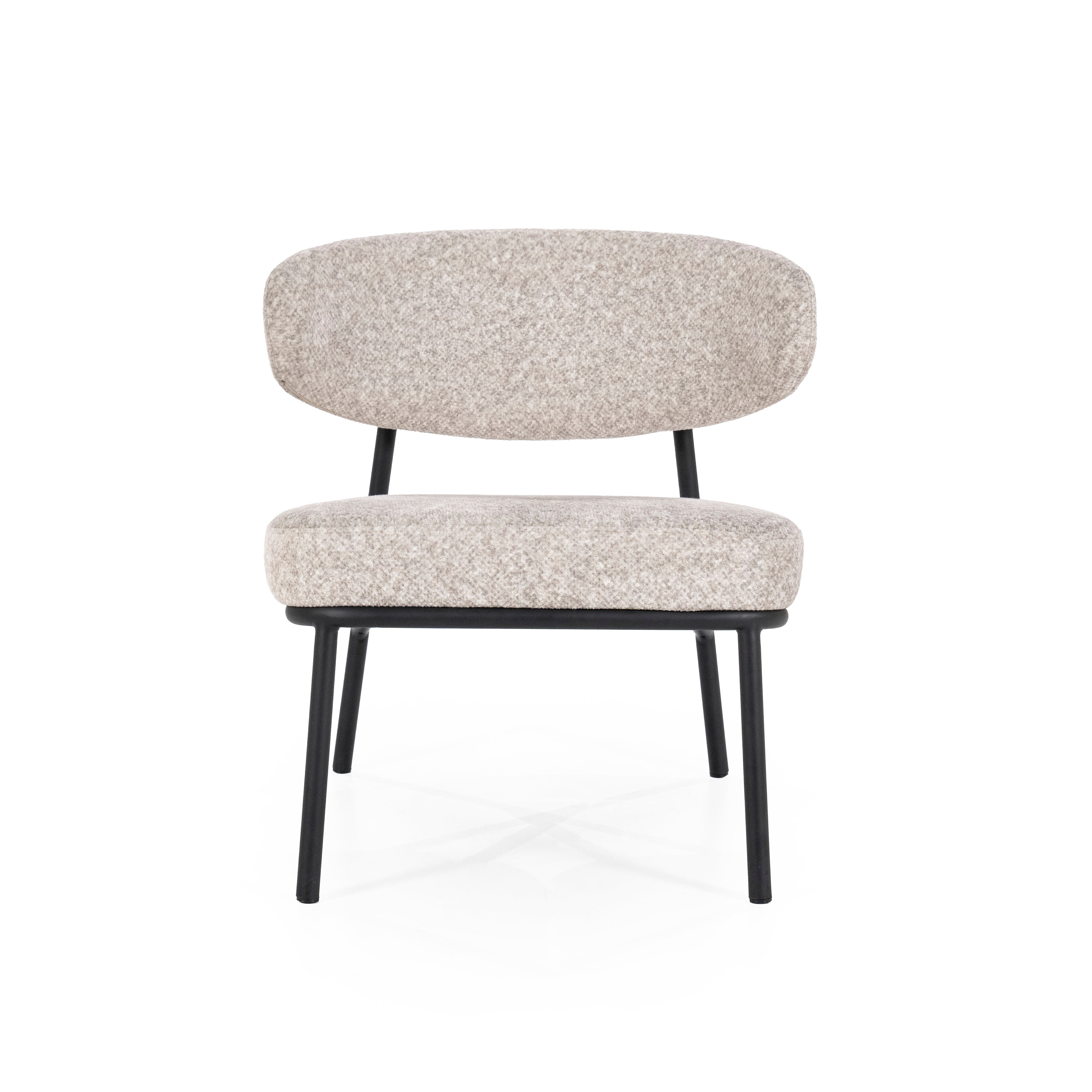 JARI Armchair in Gray Beige