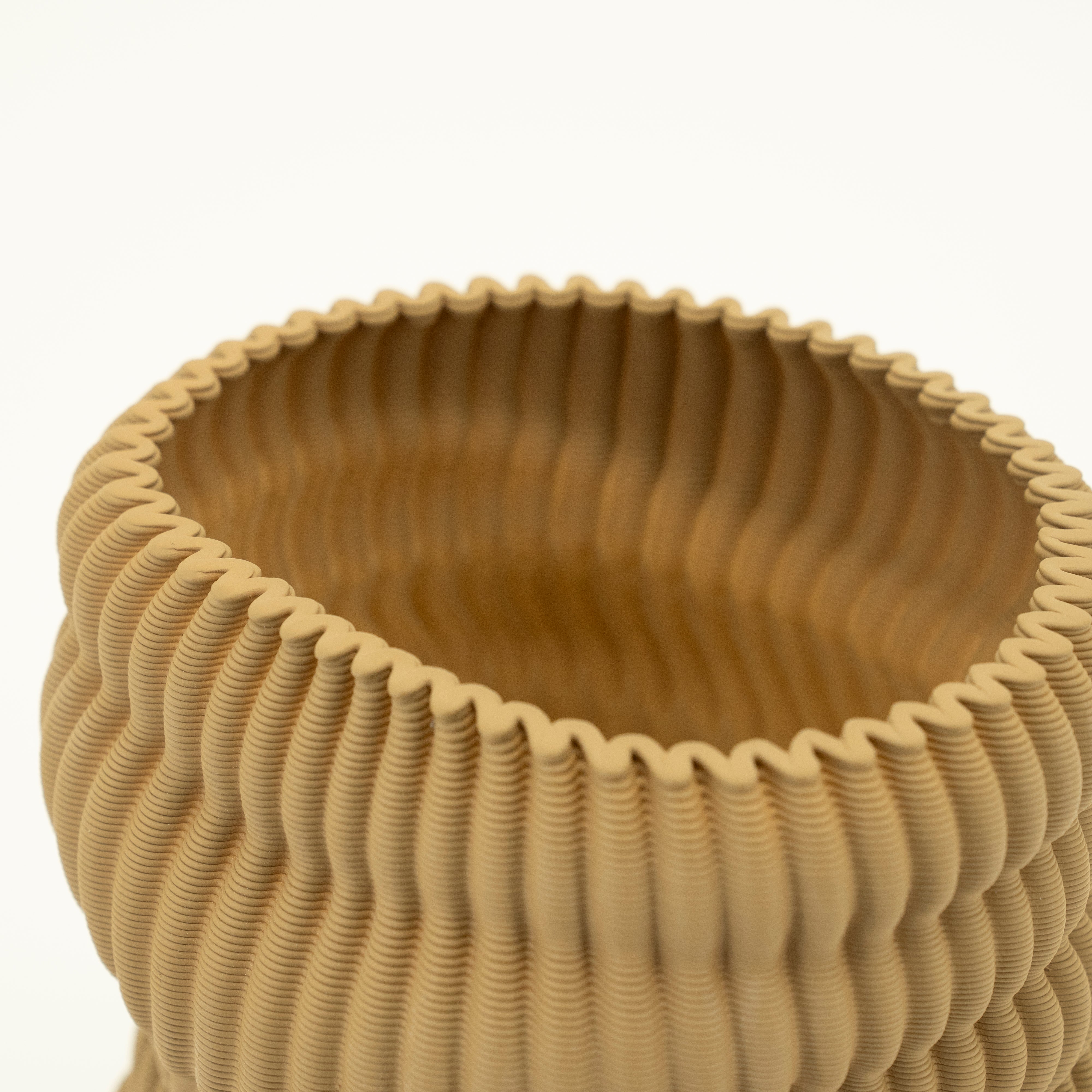 MAE vase beige ceramic