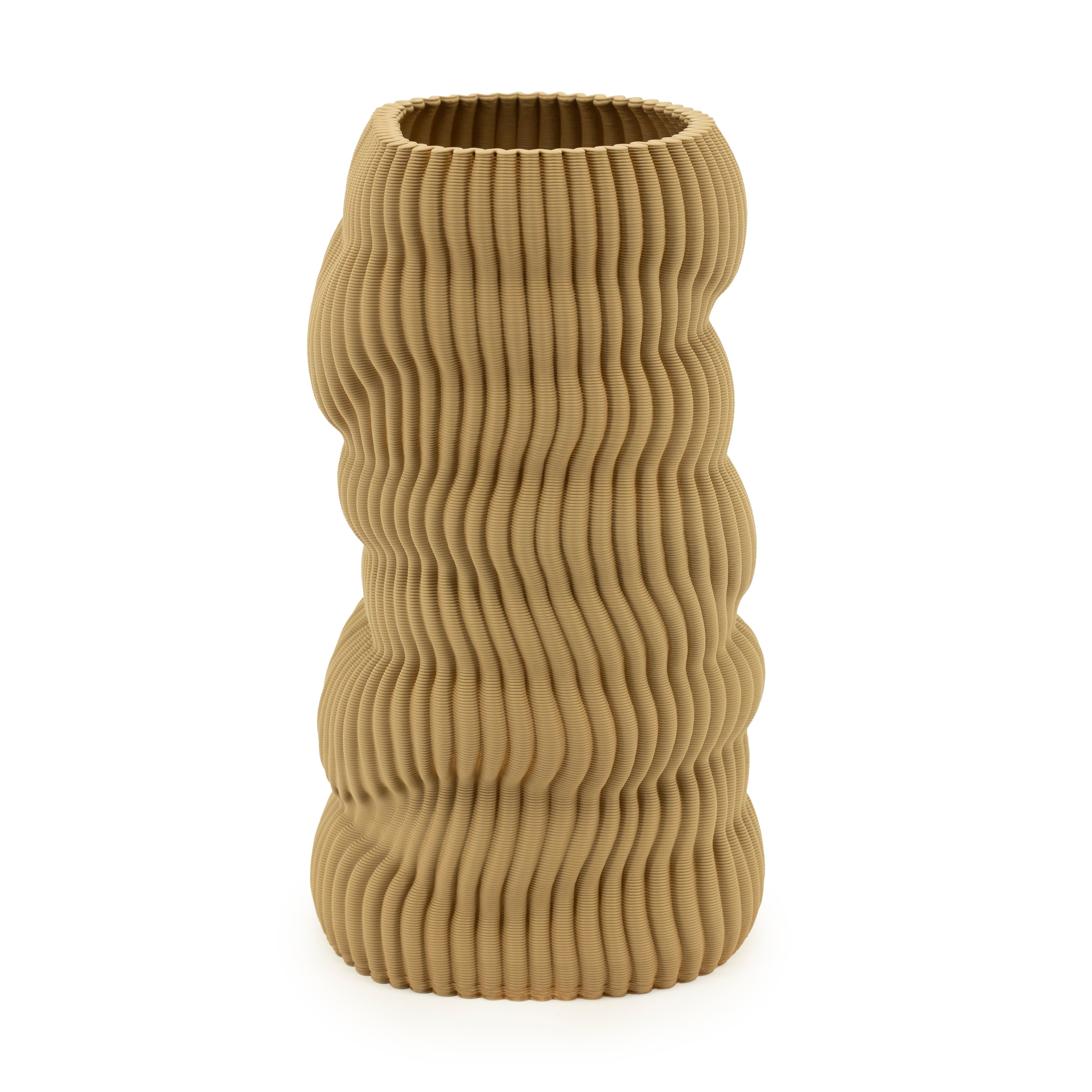 MAE vase beige ceramic